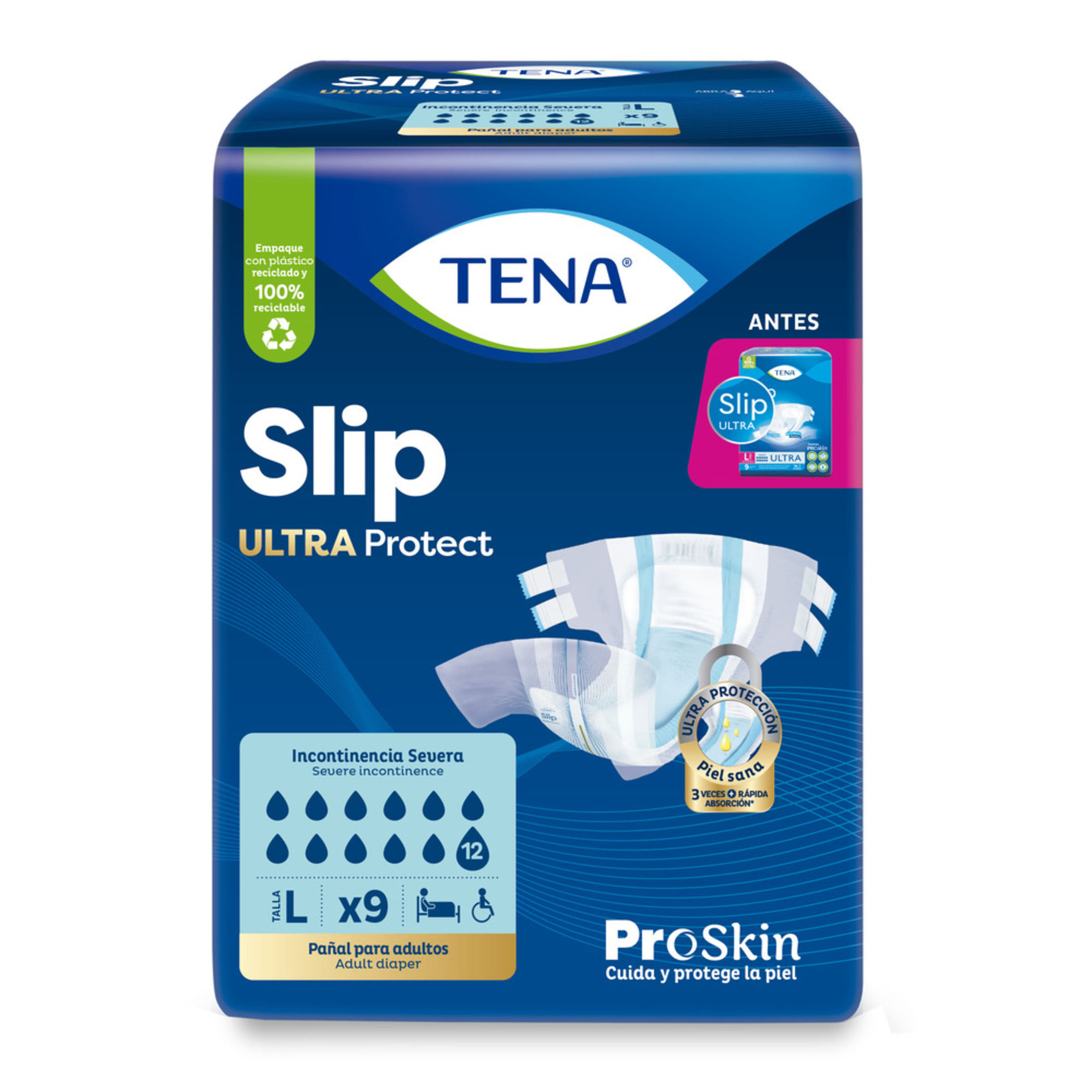 Pañal Adulto Tena Slip Ultra Protect L