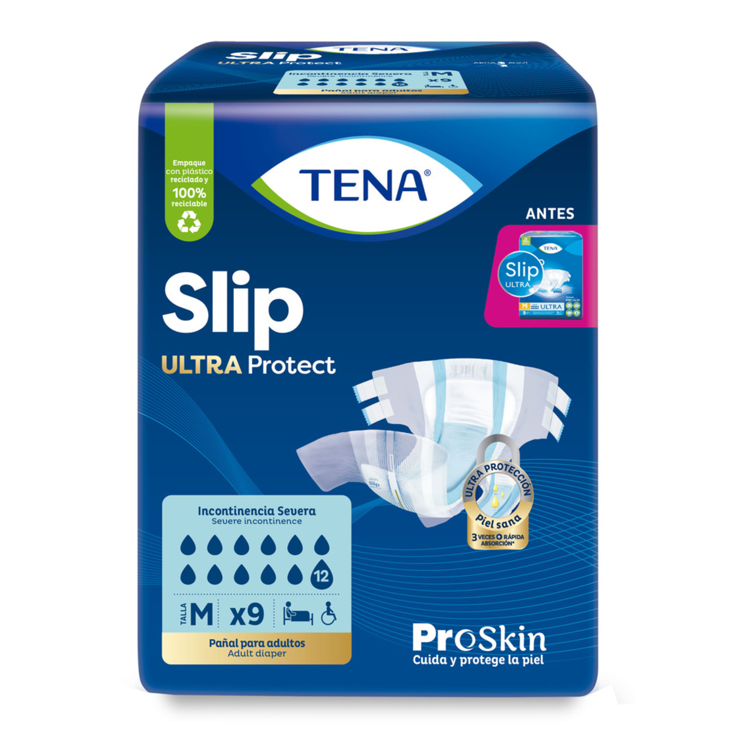 Pañal Adulto Tena Slip Ultra Protect M