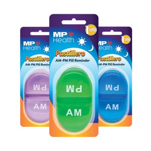 Pastillero Am-Pm Morado Mp Promedical