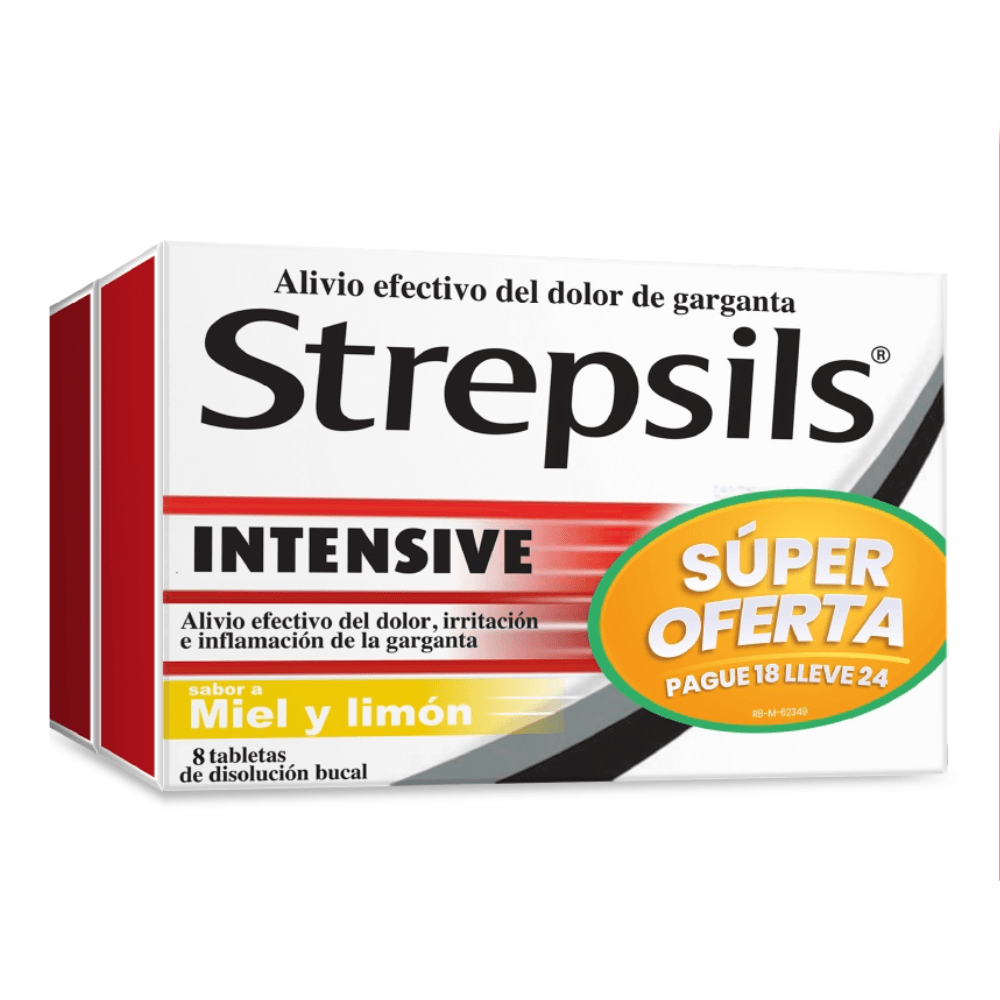 OFERTA STREPSILS MIEL Y LIMON
