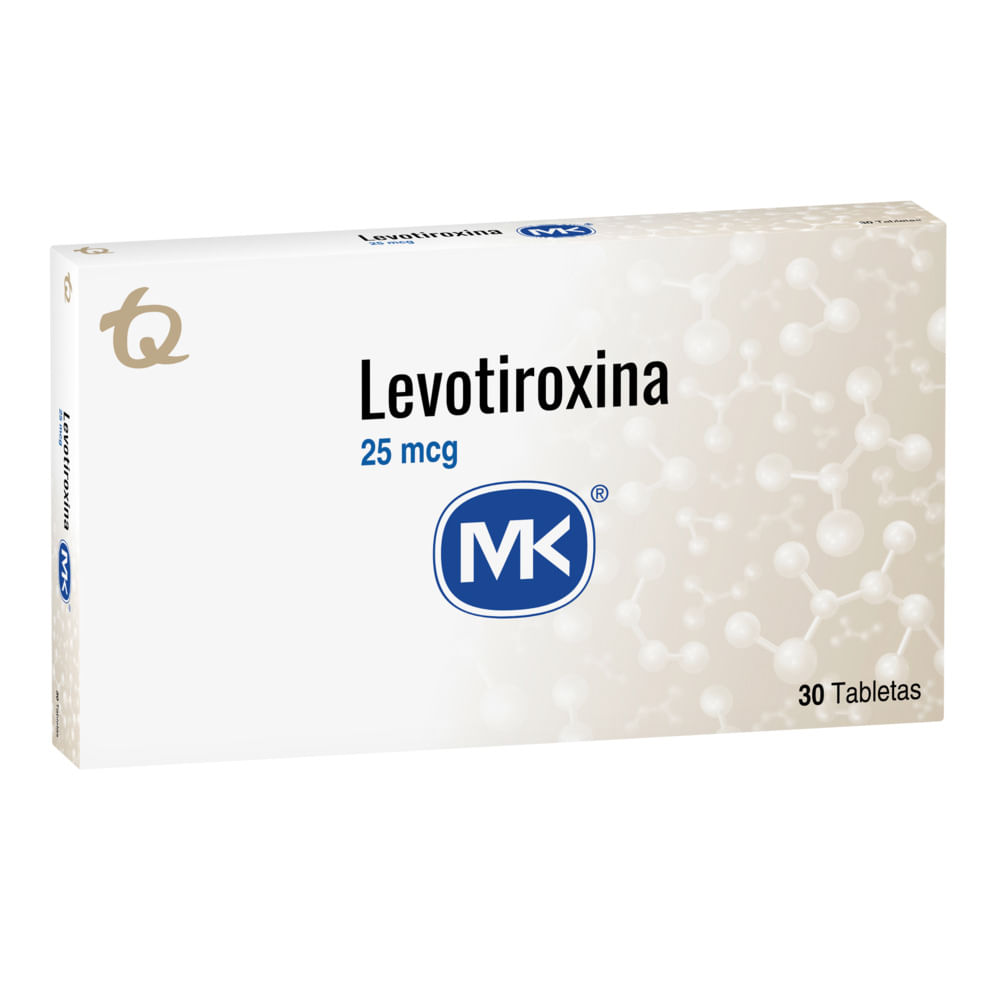 LEVOTIROXINA (MK) 25 MCG