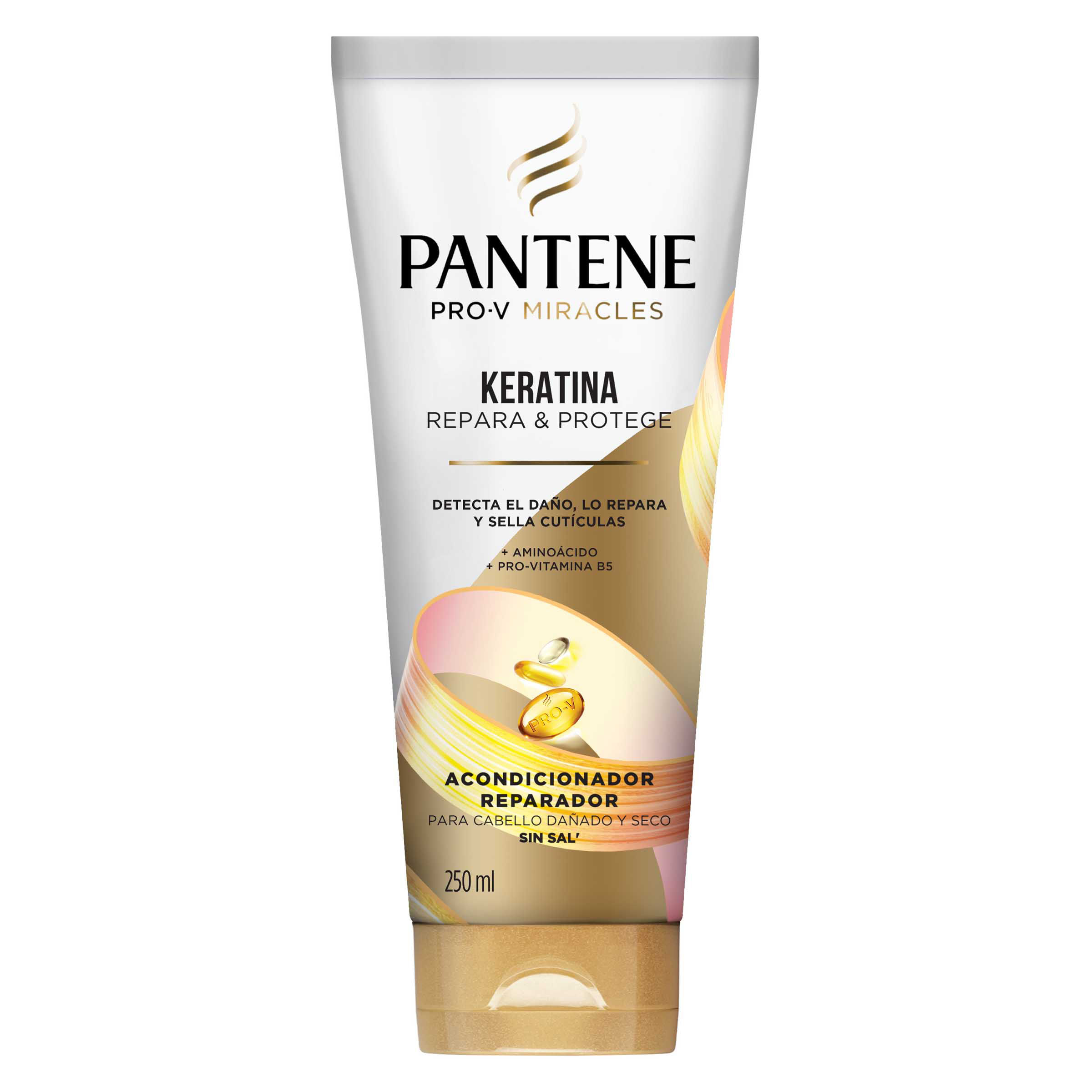 Acondiconador Pantene para Cabello Danado y Seco con Keratina