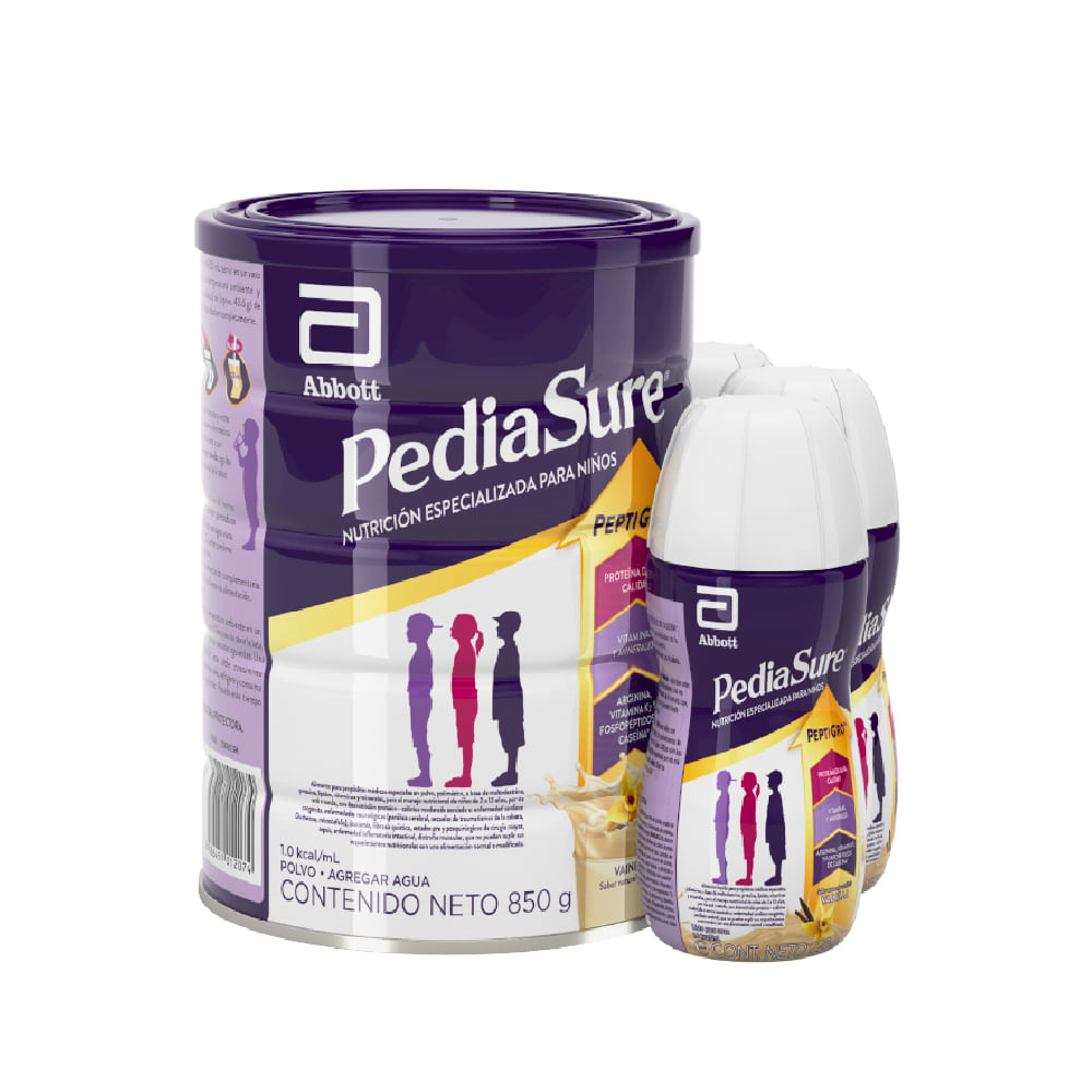 OFERTA PEDIASURE PEPTIGRO VAINILLA GRATIS 3 B