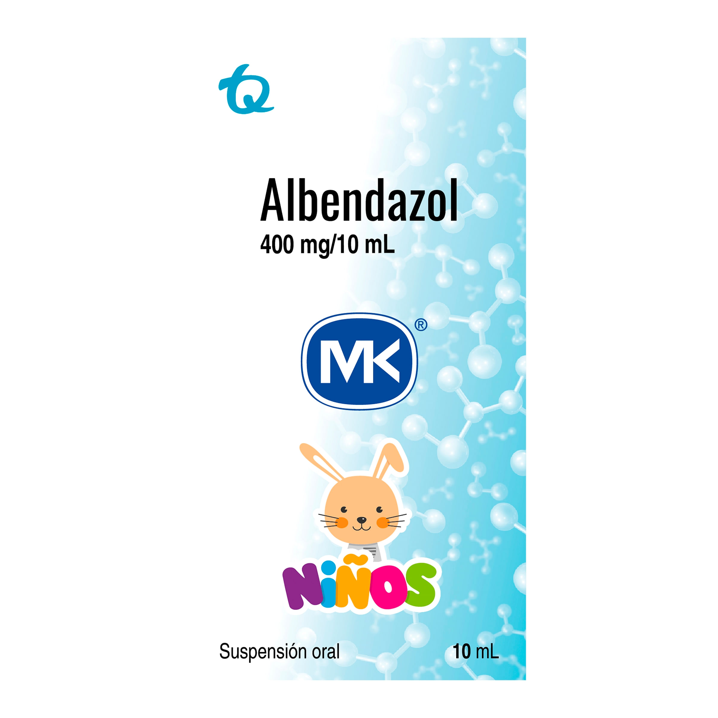 ALBENDAZOL 400 MG / 10 ML (MK)