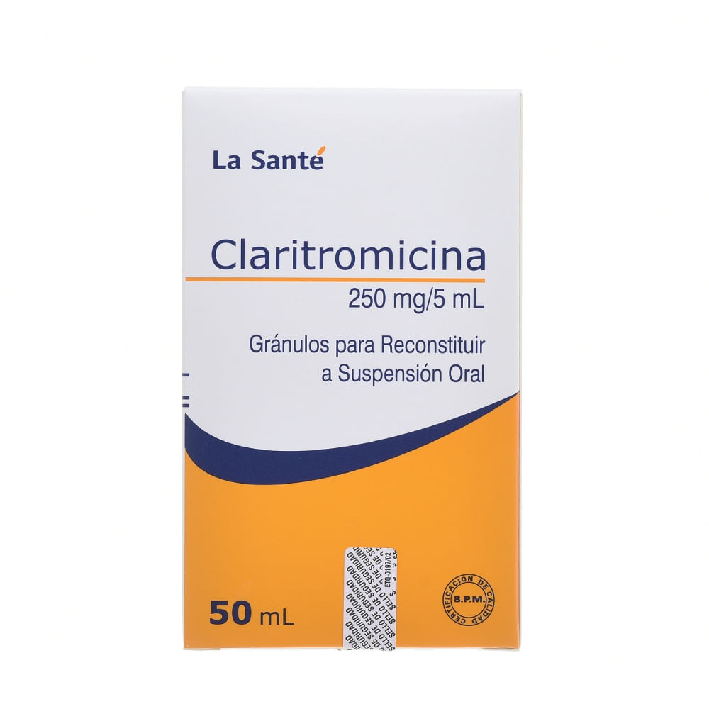 CLARITROMICINA 250 MG (LA SANTE)