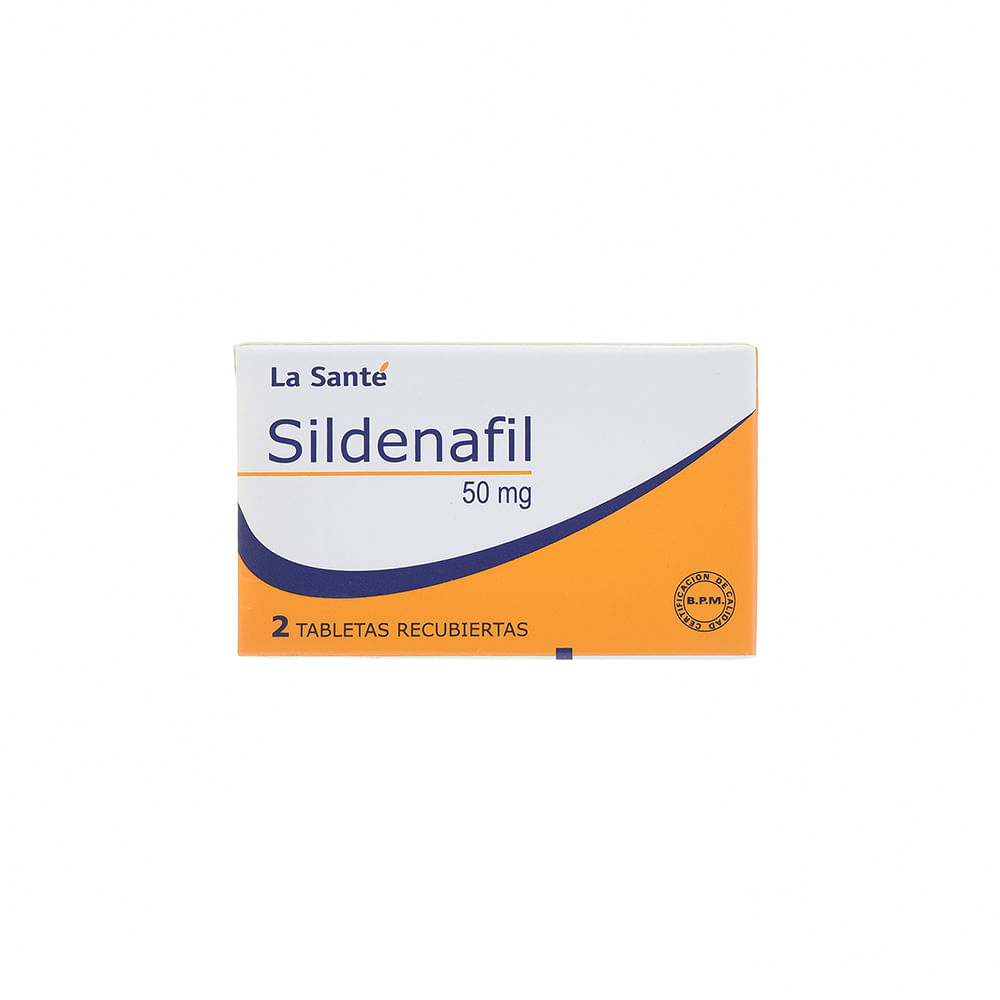 SILDENAFIL MASTICABLE 50 MG (LA SANTE)