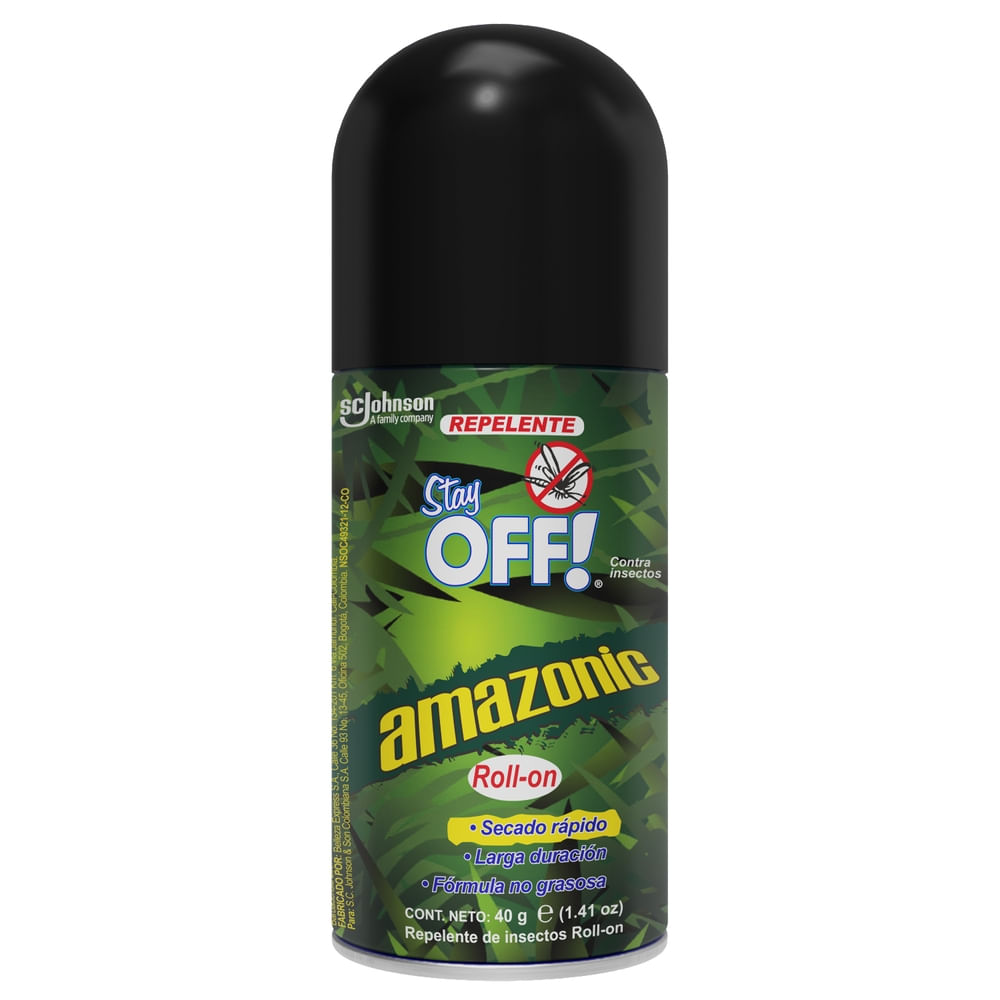 REPELENTE STAY OFF AMAZONIC ROLL ON