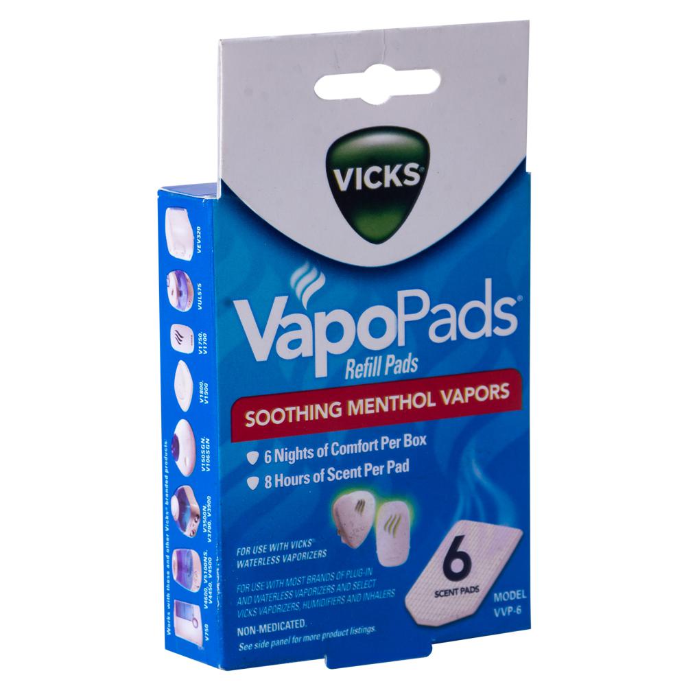 ALMOHADILLA REPUESTO VICK 6UND