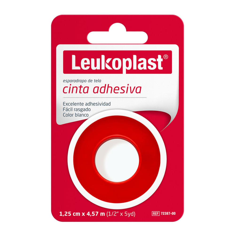 ESPARADRAPO LEUKOPLAST TELA 1/2 X 5 YDS TARJETA