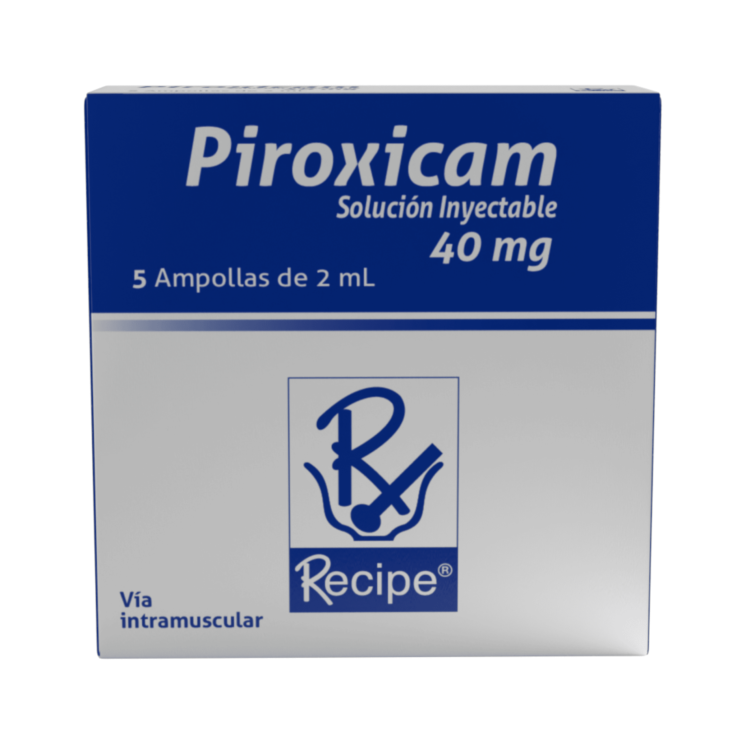 PIROXICAM SOLUCION INYECTABLE (RECIPE) 40 MG