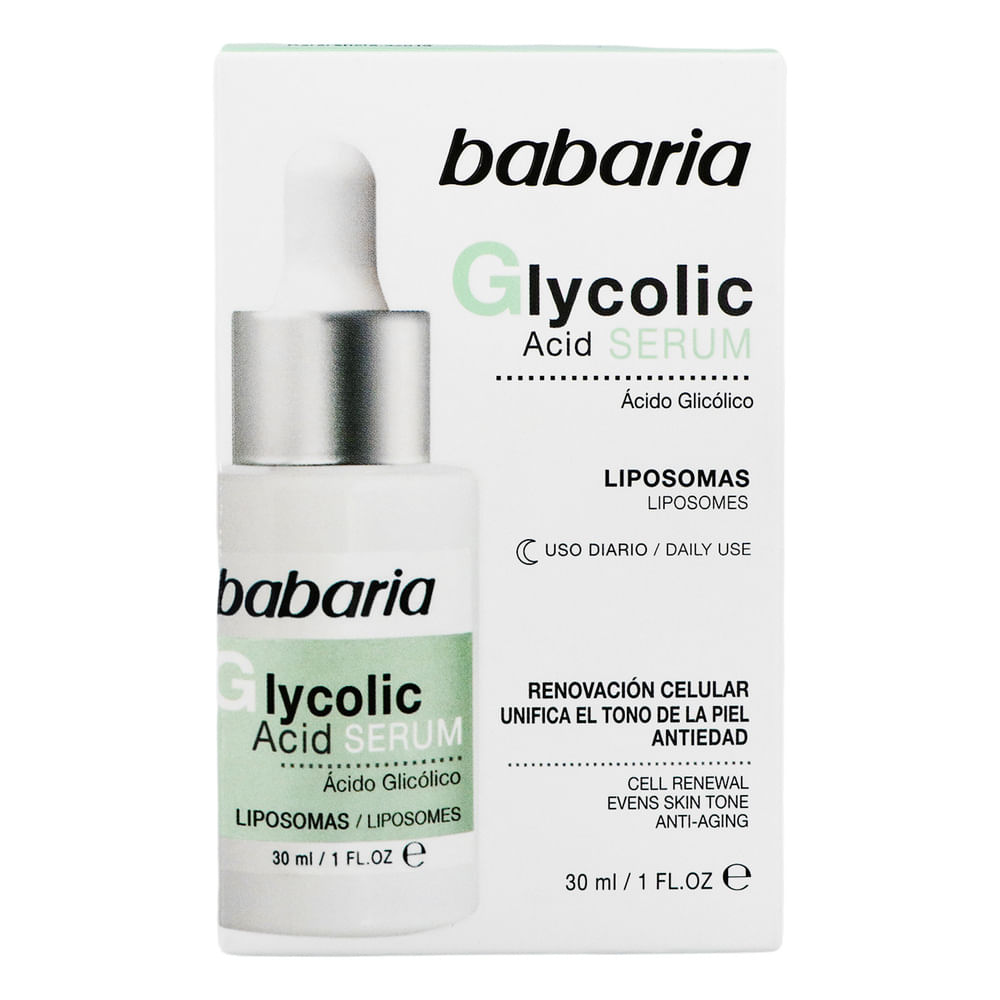 ACIDO GLICOLICO LIPOSOMAS SERUM BABARIA
