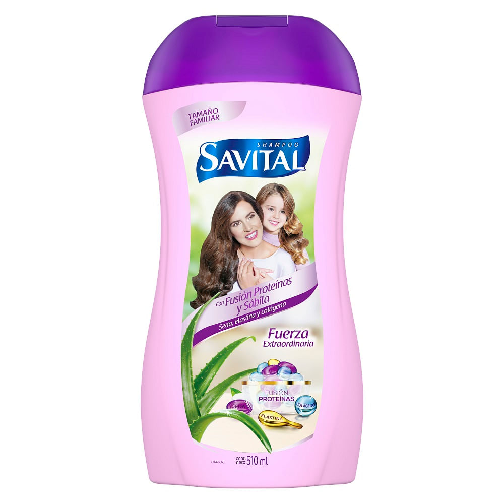 CHAMPU SAVITAL FUSION PROTEINAS