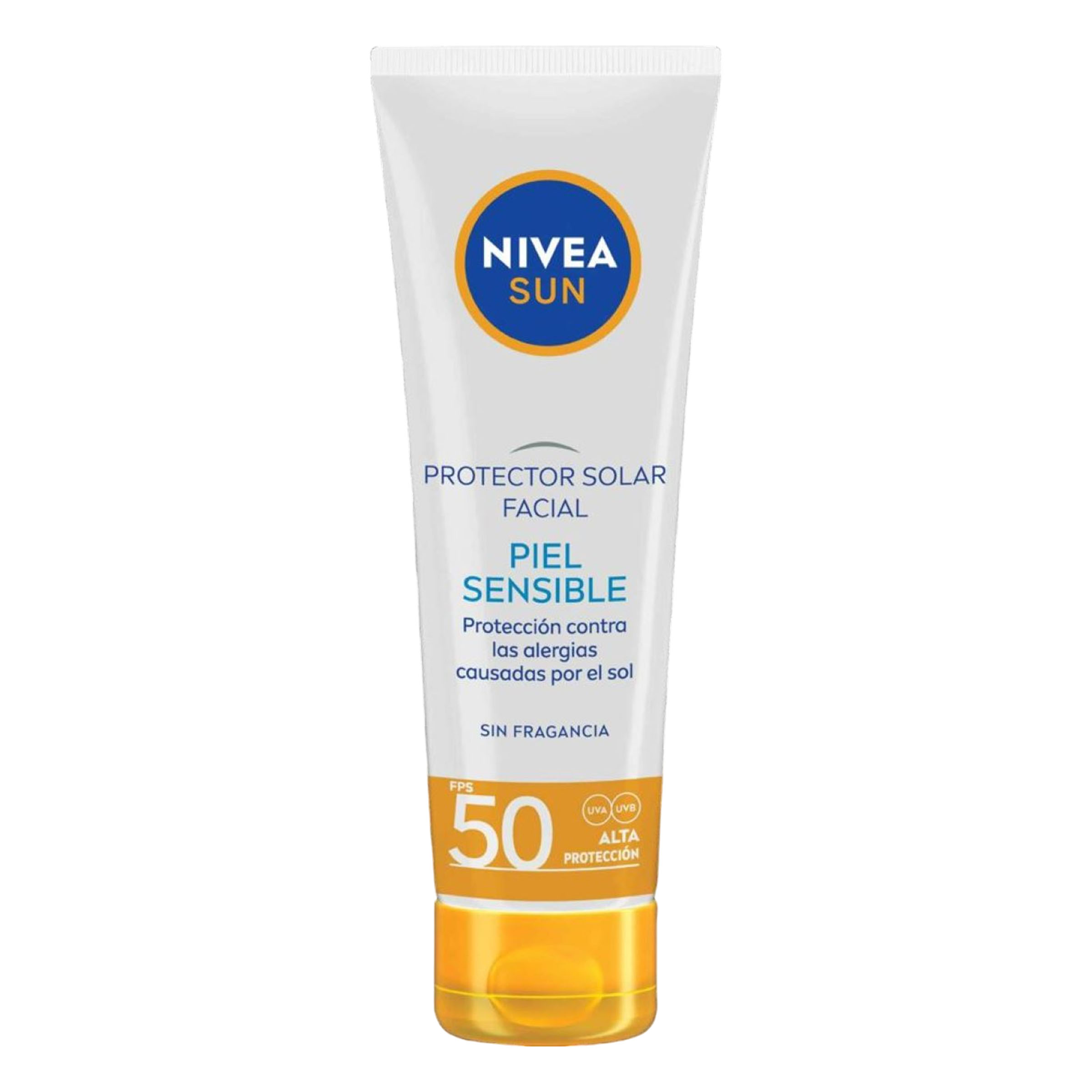 BLOQUEADOR NIVEA SUN FACIAL PIEL SENSIBLE FPS 50