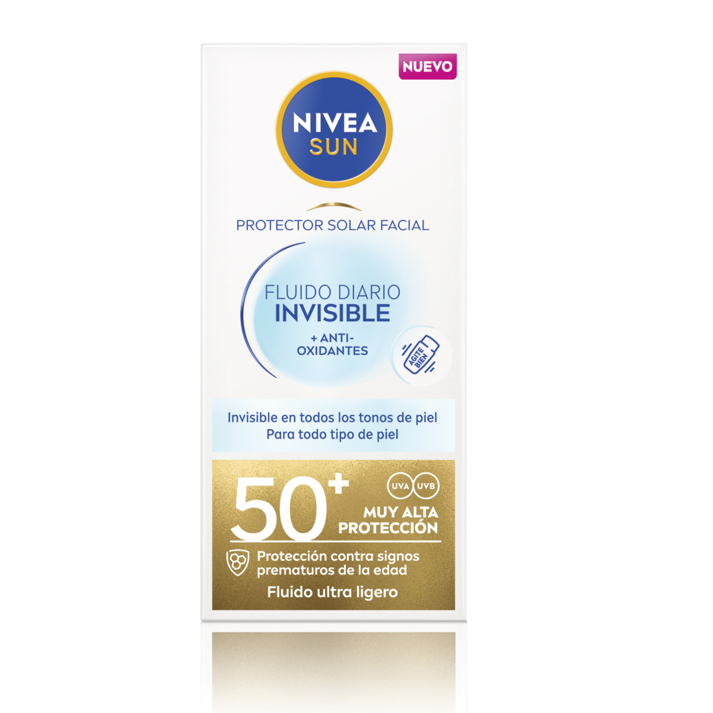 BLOQUEADOR NIVEA SUN INVISIBLE FACIAL FPS 50