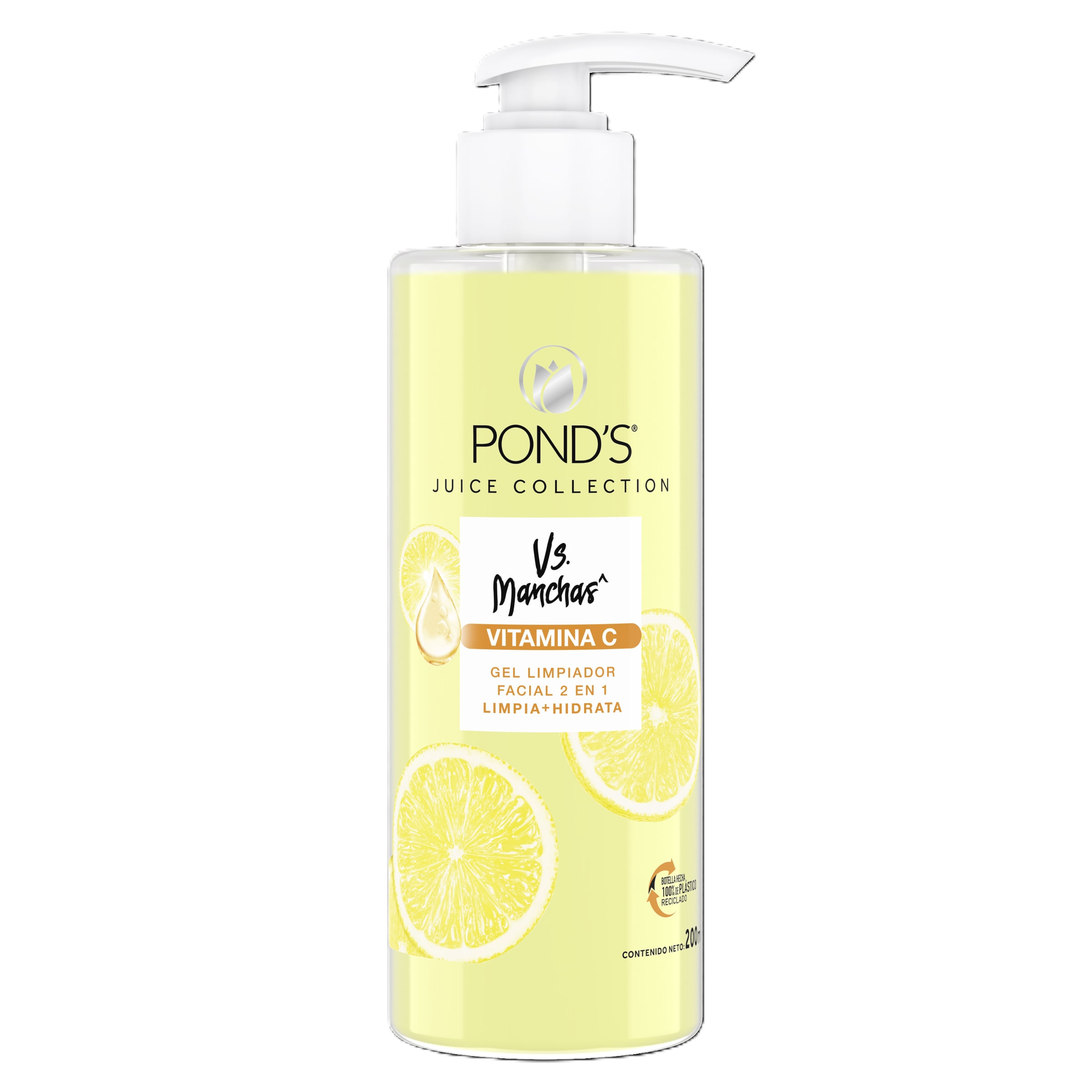 Gel Limpiador Facial Ponds Manchas 2 en 1 LI