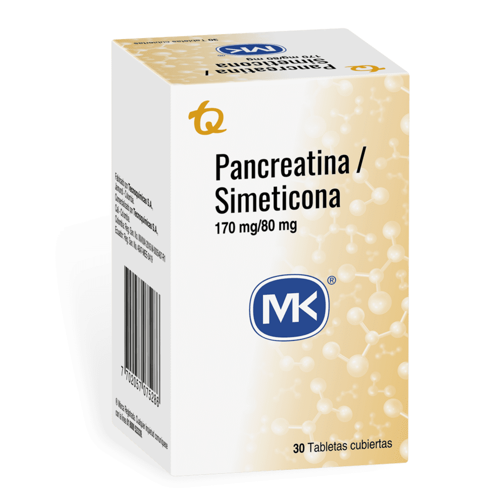 PANCREATINA SIMETICONA (MK)