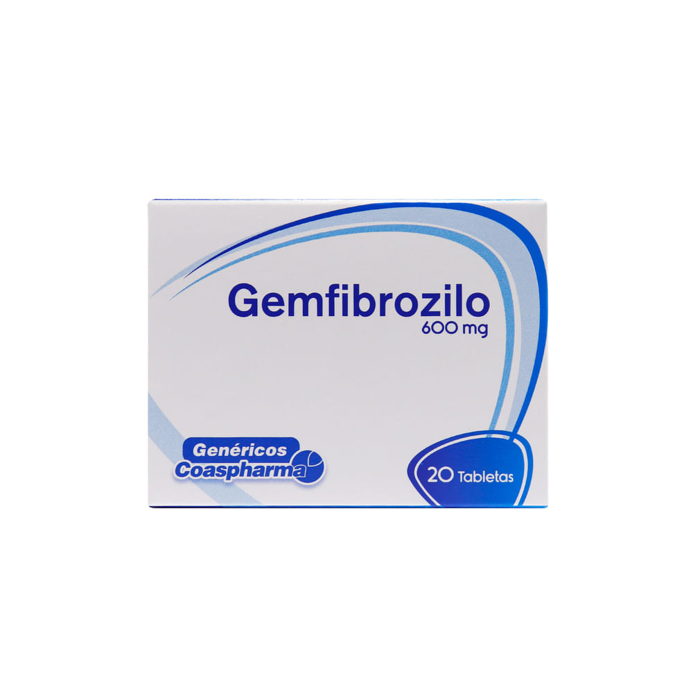 GEMFIBROZILO 600 MG (COASPHARMA)
