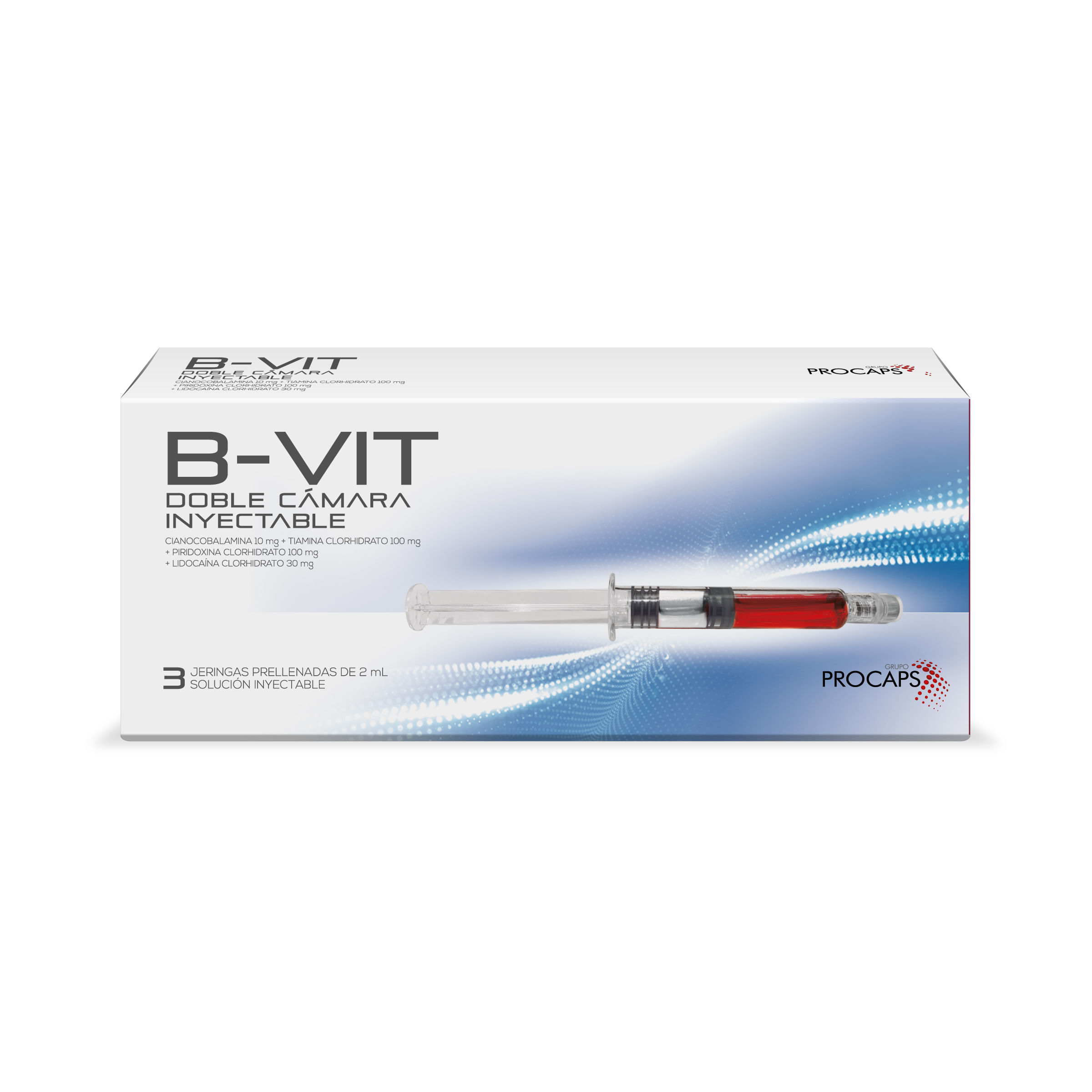 B-VIT 100 MG DOBLE CAMARA INYECTABLE