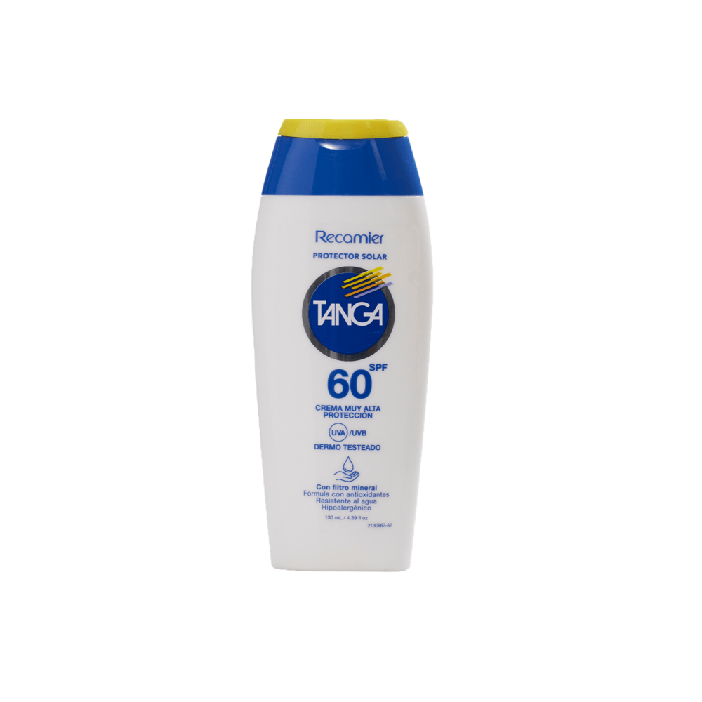 BLOQUEADOR TANGA SPF 60 ADULTOS CREMA