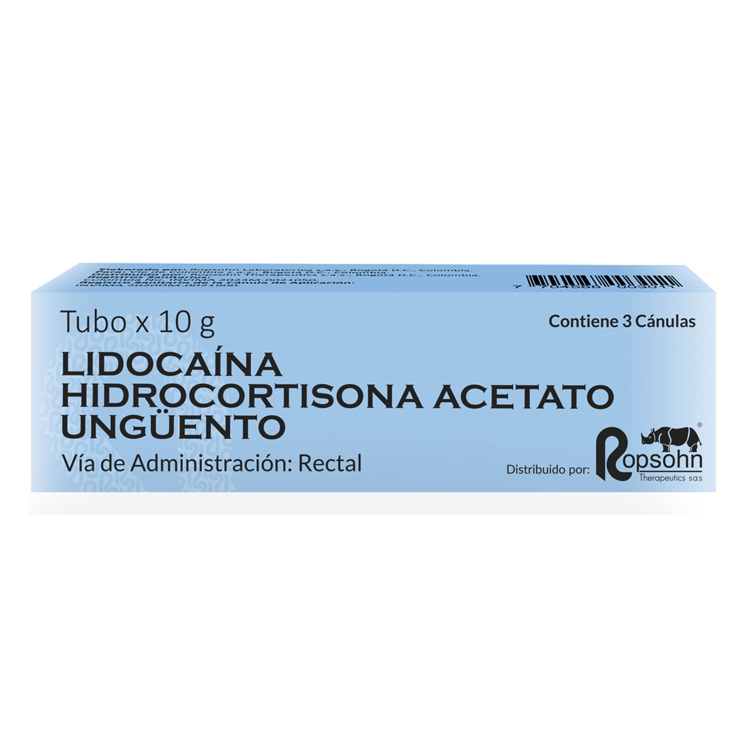 LIDOCAINA HIDROCORTISONA ACETATO UNGUENTO
