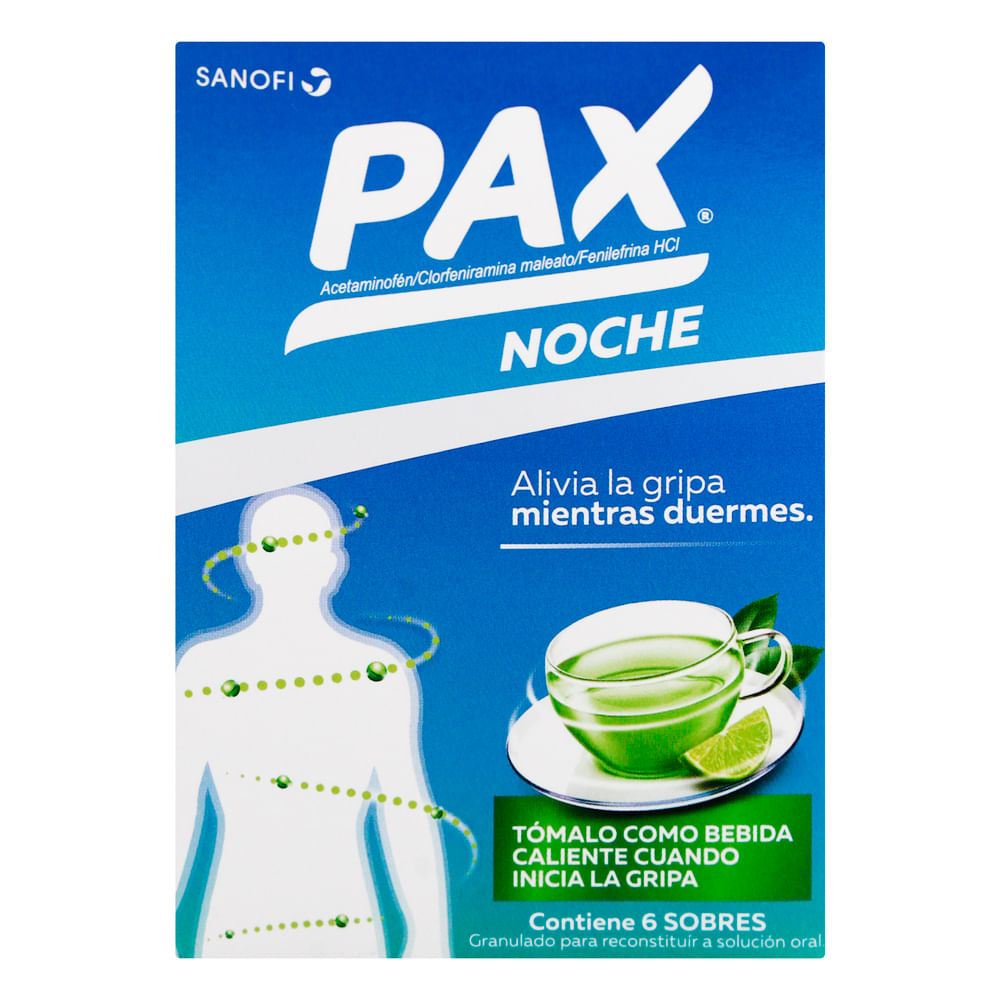 PAX NOCHE LIMON CJA X 6 SOBRES