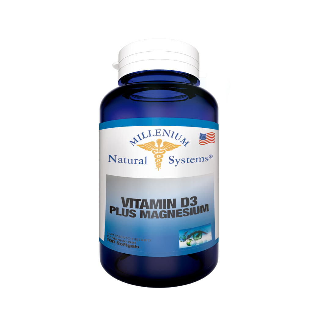 VITAMINA D3 2.000 IU + MAGNESIUM100 MG