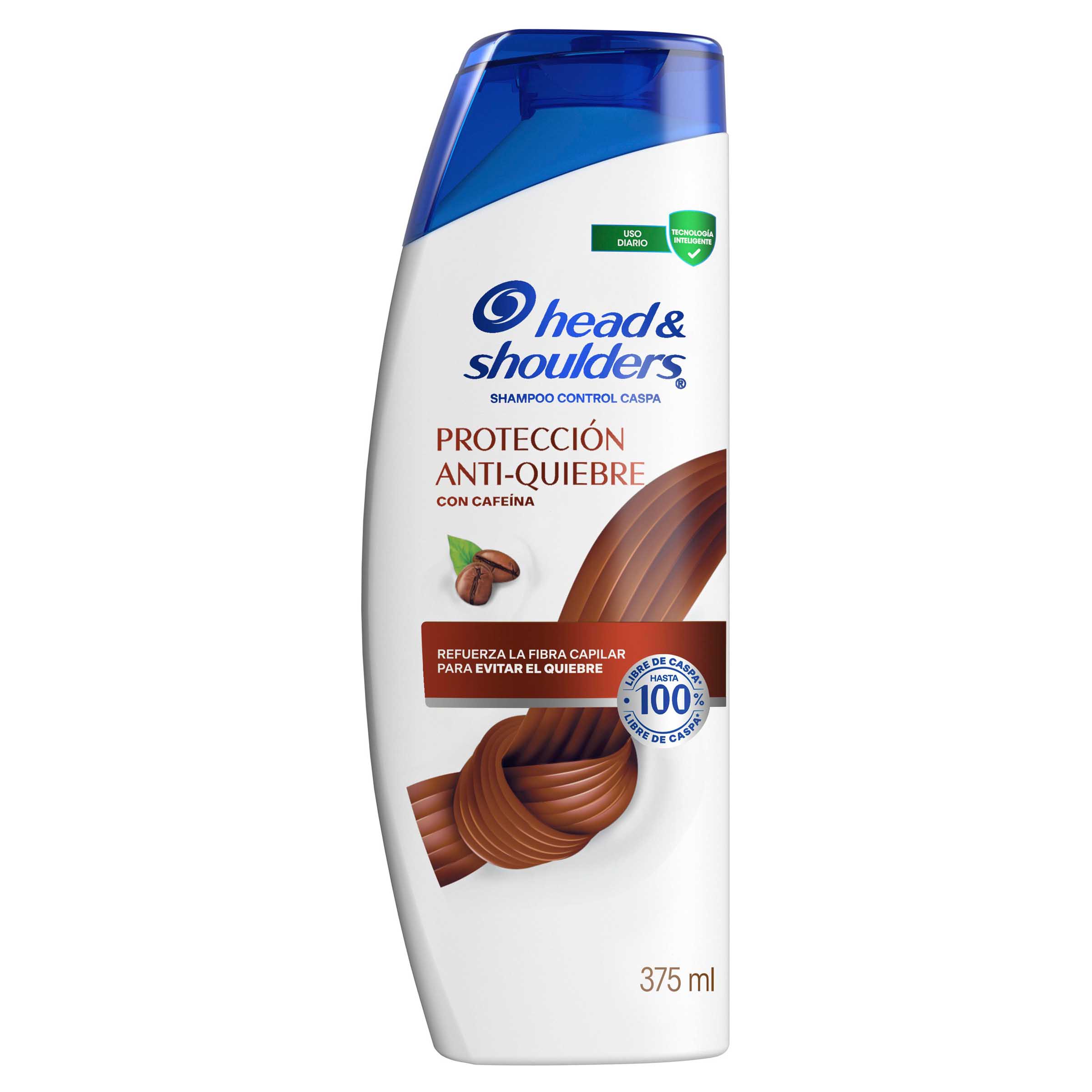 Champu Head Shoulders Proteccion Caida con Cafeina Control Caspa