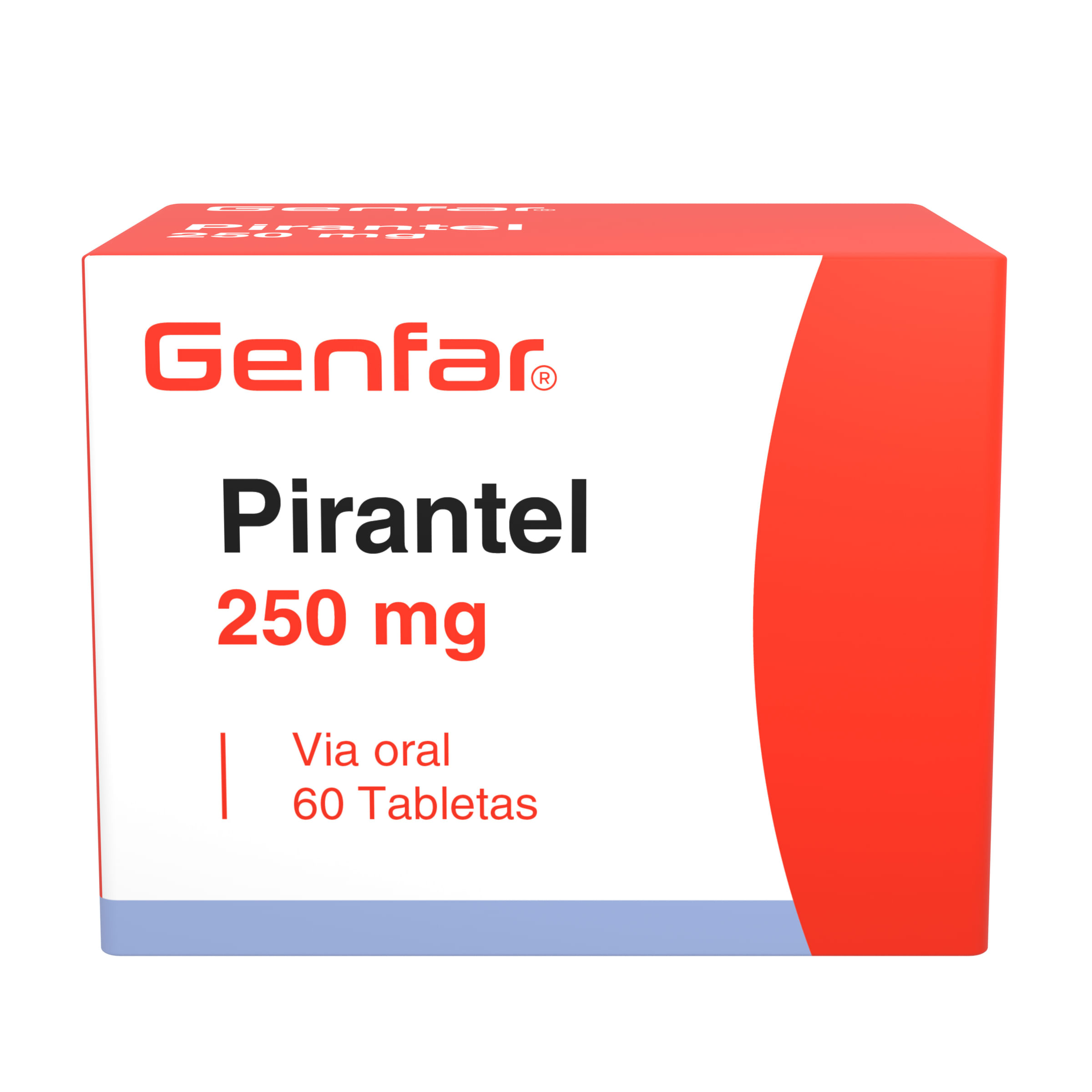 PAMOATO DE PIRANTEL 250 MG (GENFAR)