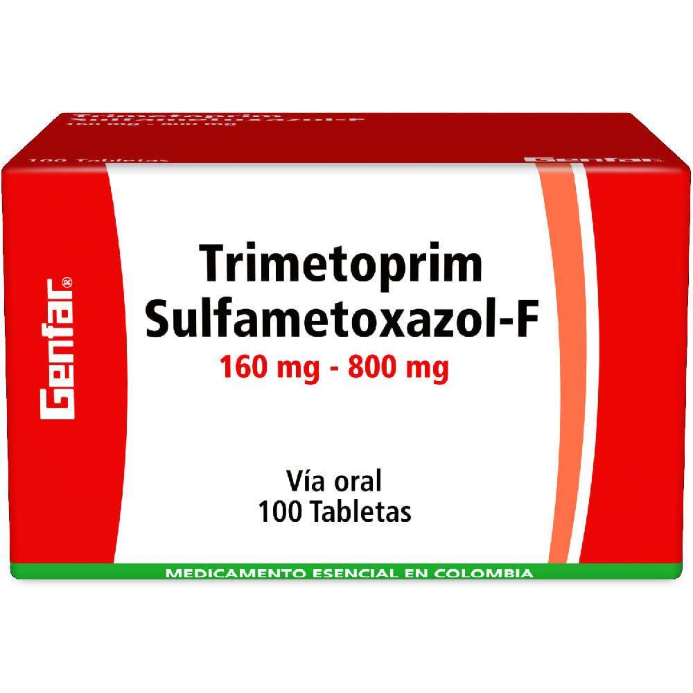 TRIMETOPRIM SULFAMETOXAZOL F 160 MG (GENFAR)