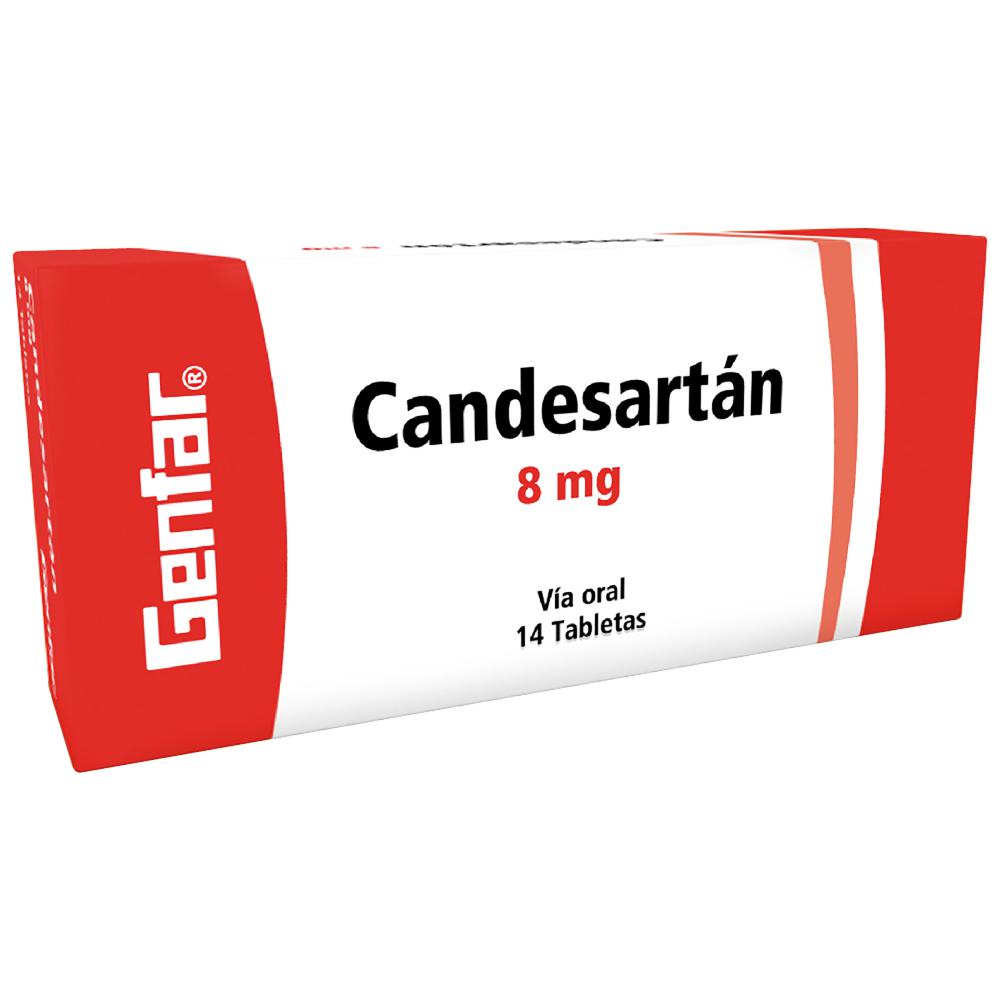 CANDESARTAN 8 MG (GENFAR)