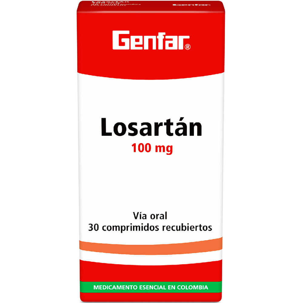 LOSARTAN 100 MG (GENFAR)