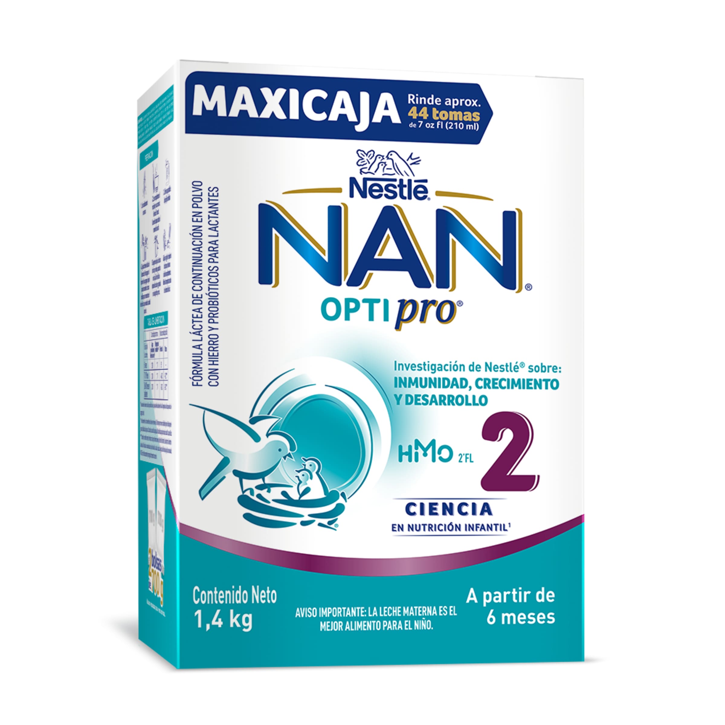 FORMULA INFANTIL NAN OPTIPRO 2 HMO