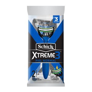 Maquina De Afeitar Desachable Schick Xtreme 3 Piel Normal