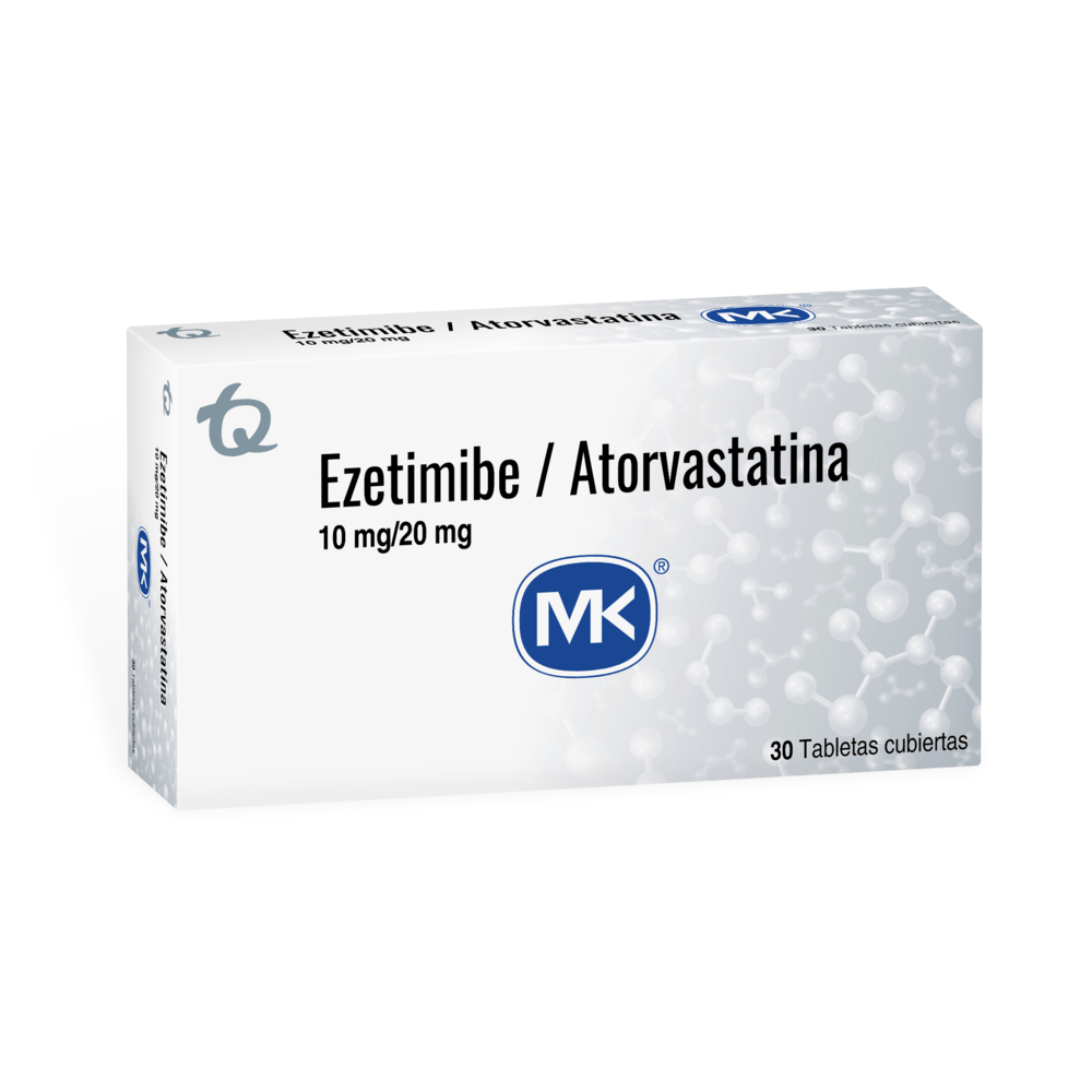 EZETIMIBE / ATORVASTATINA 10/20 MG (MK)