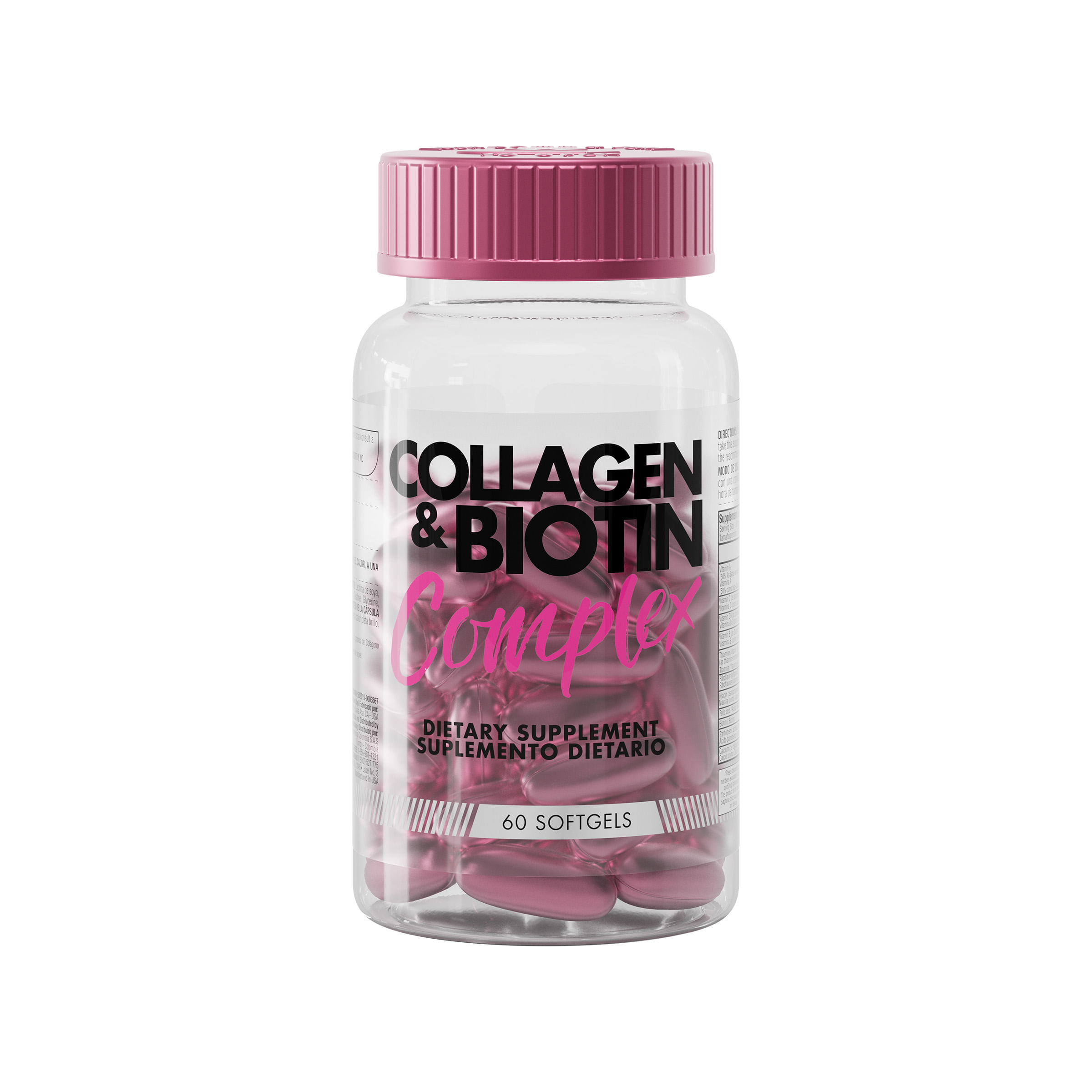 COLAGENO+BIOTINA SOFTGEL HEALTHY AMERICA