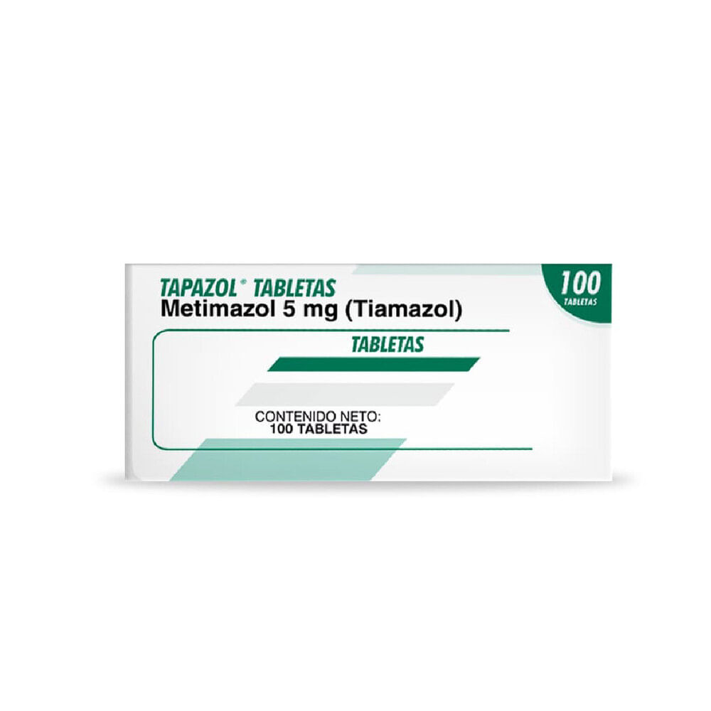 CAJA - Tapazol 5 Mg Tableta