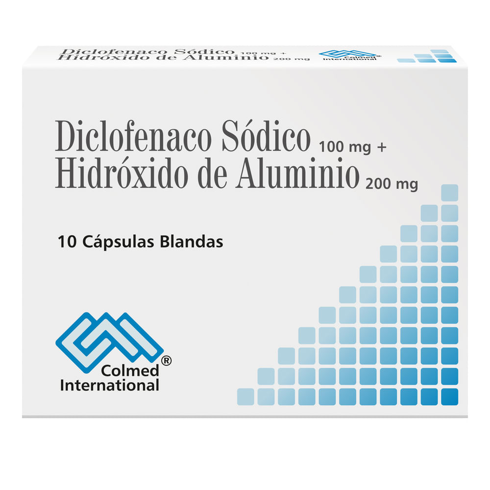 DICLOFENACO 100 MG + HIDROXIDO DE ALUMINIO (COLMED)