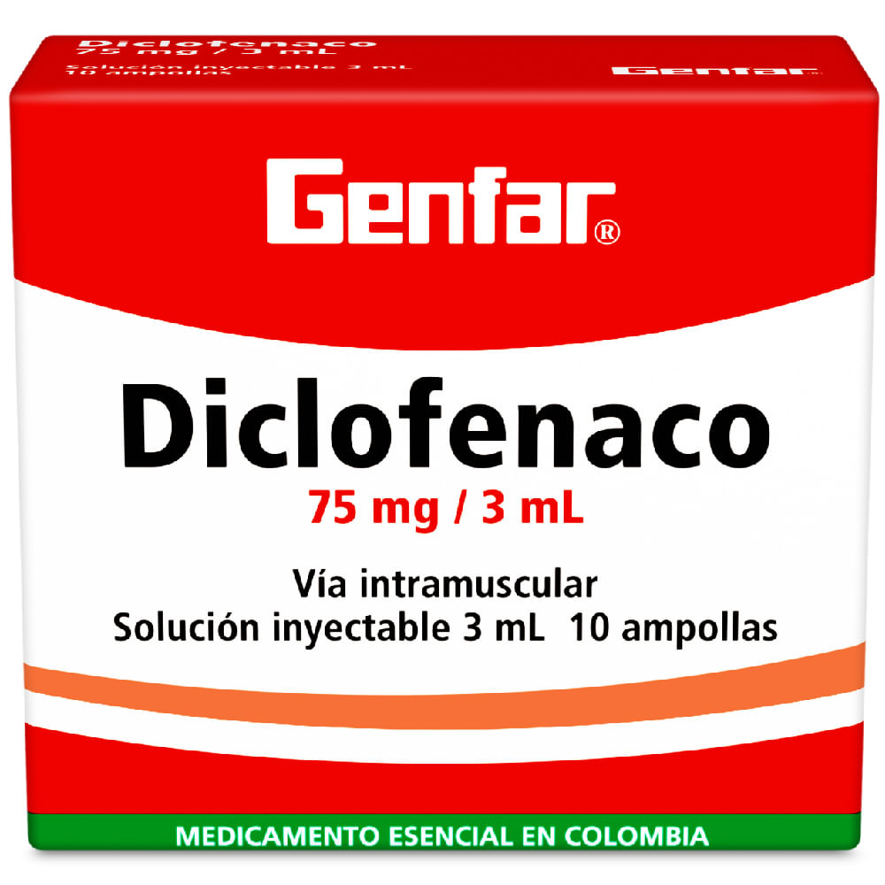 DICLOFENACO 75 MG (GENFAR)