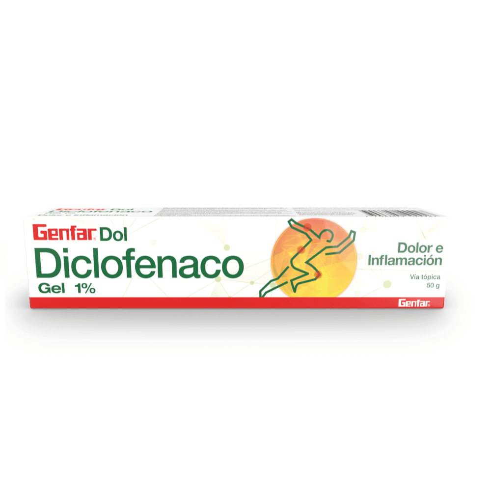 DICLOFENACO EMUL GEL 1% (GENFAR)