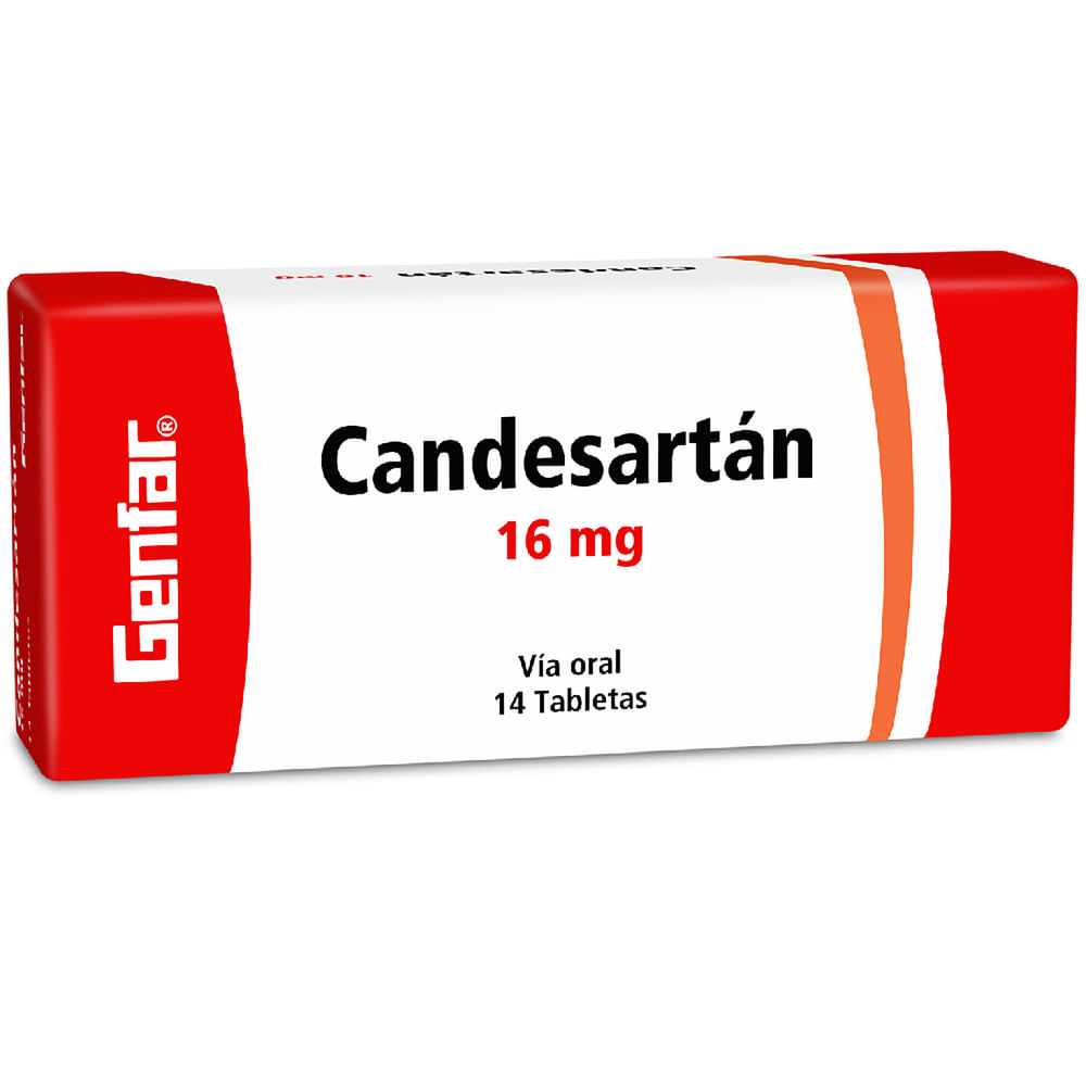 CANDESARTAN 16 MG (GENFAR)