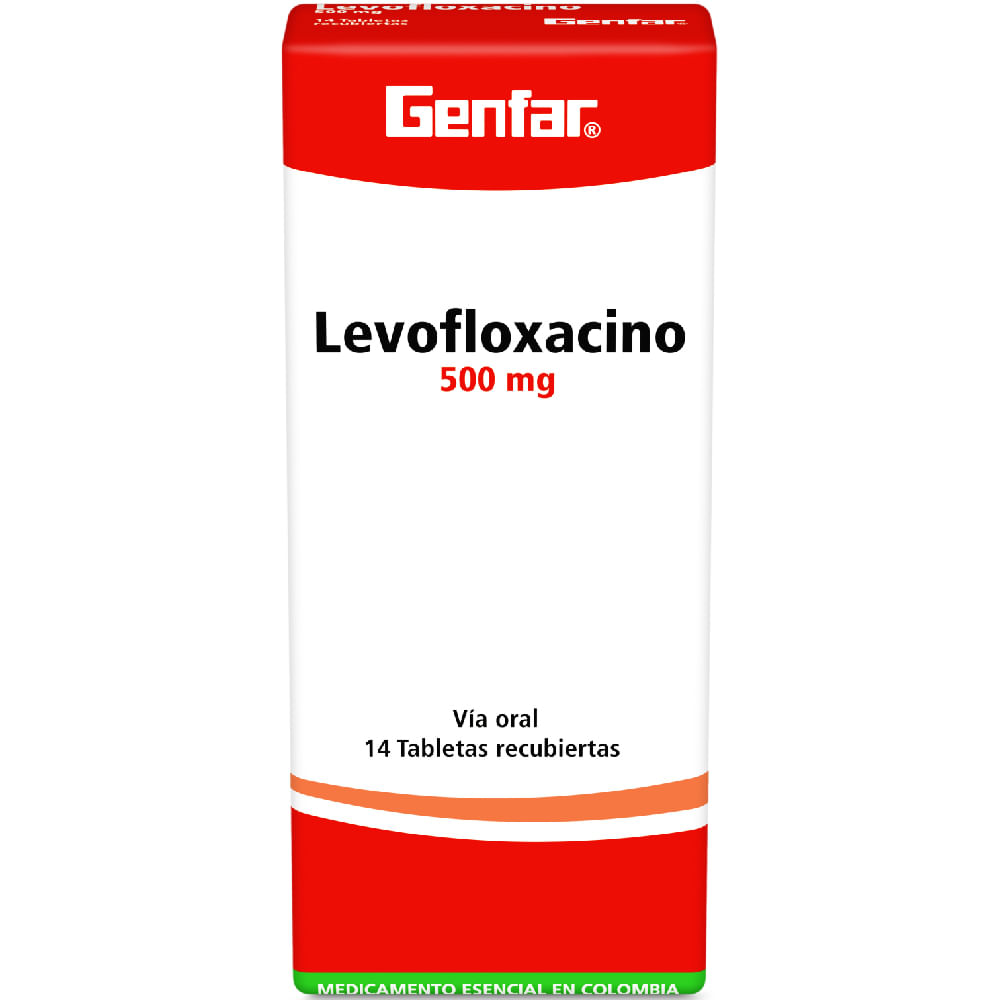 LEVOFLOXACINO 500 MG (GENFAR)