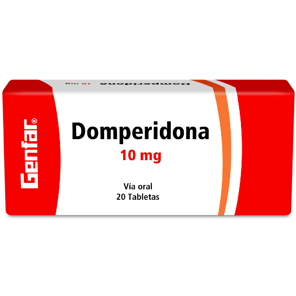 DOMPERIDONA 10 MG (GENFAR)