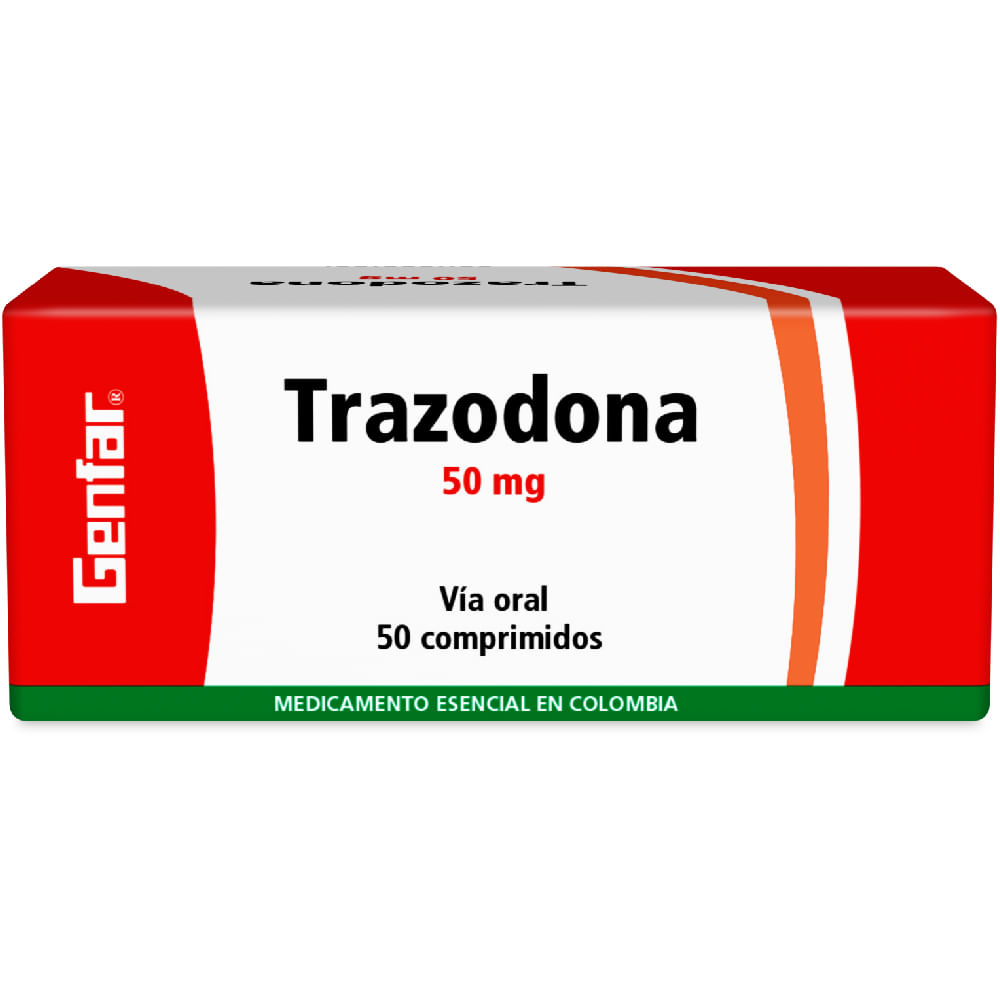 TRAZODONA 50 MG (GENFAR)