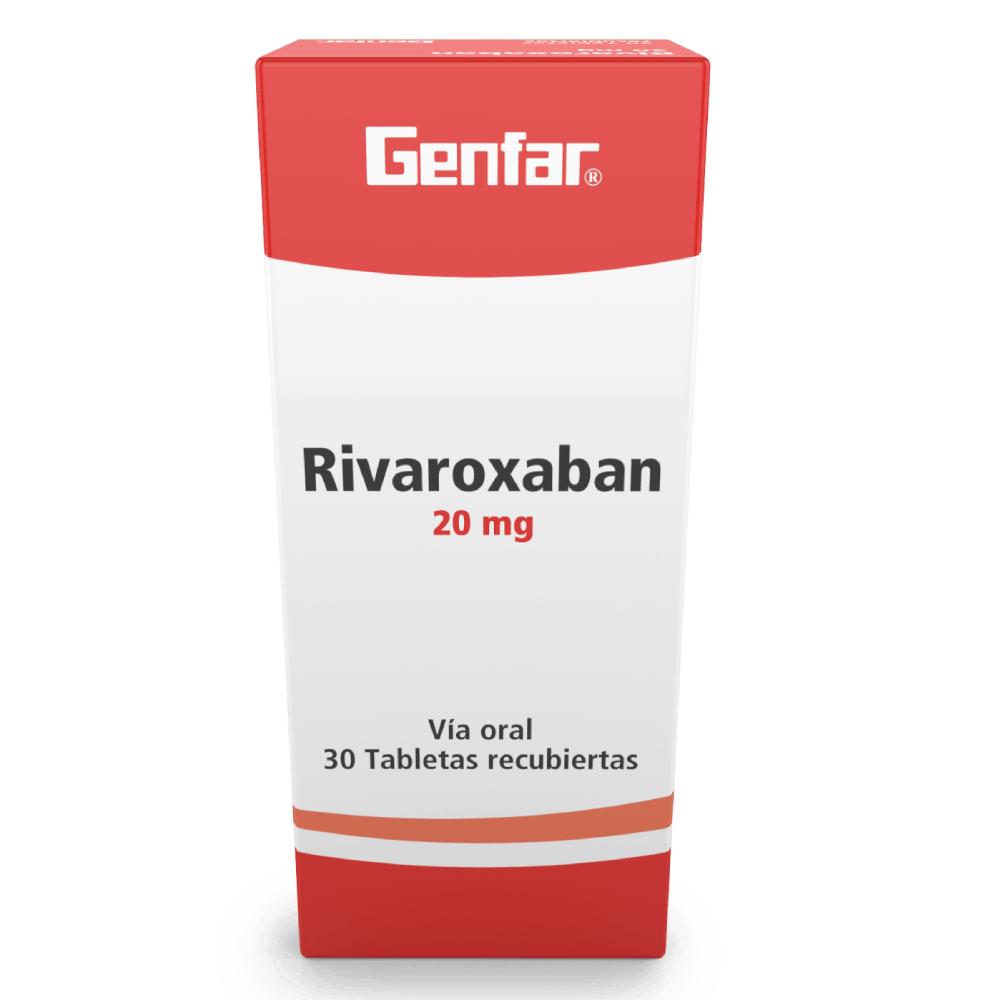 RIVAROXABAN 20 MG (GENFAR)