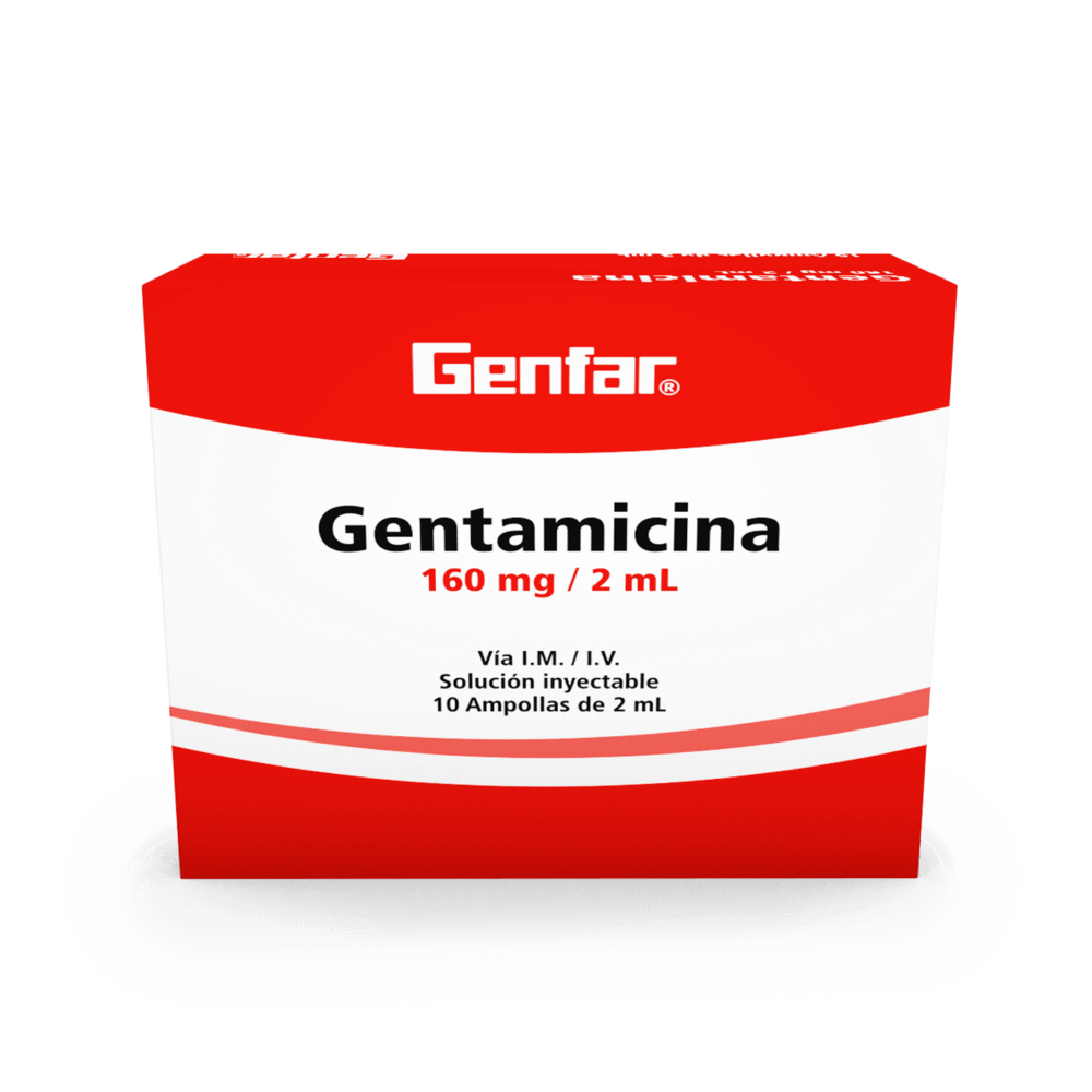 GENTAMICINA 160 MG (GENFAR)