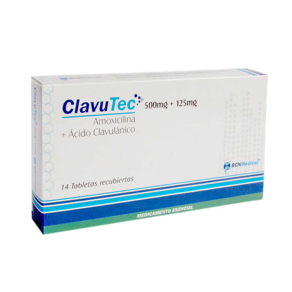 CLAVUTEC 500/125 MG (AMOXICILINA)