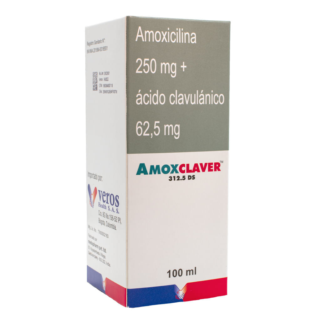 AMOXCLAVER SUSPENSION 312.5 MG