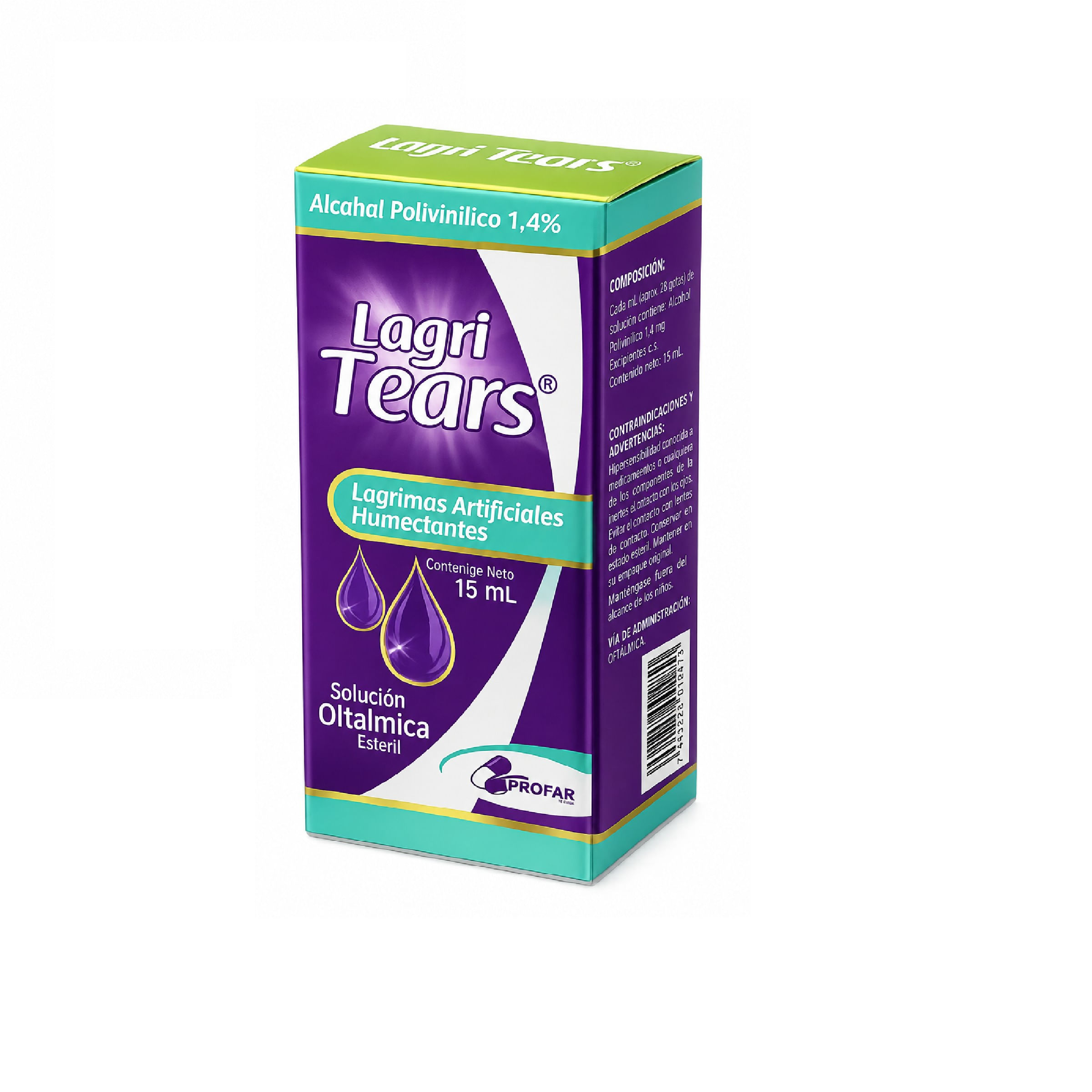LAGRIMAS ARTIFICIALES HUMECTANTES LAGRI TEARS