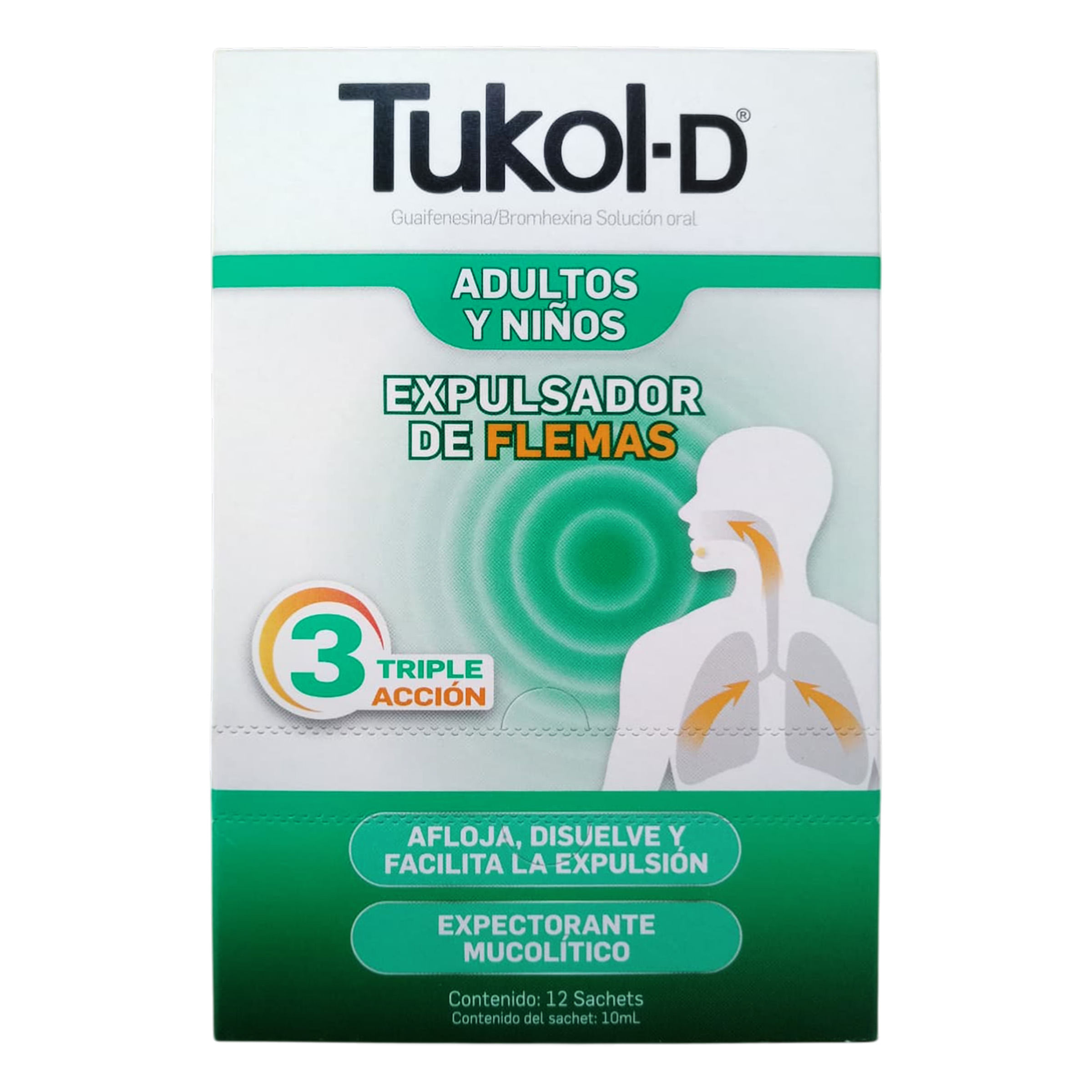 TUKOL D SACHET X 10 ML