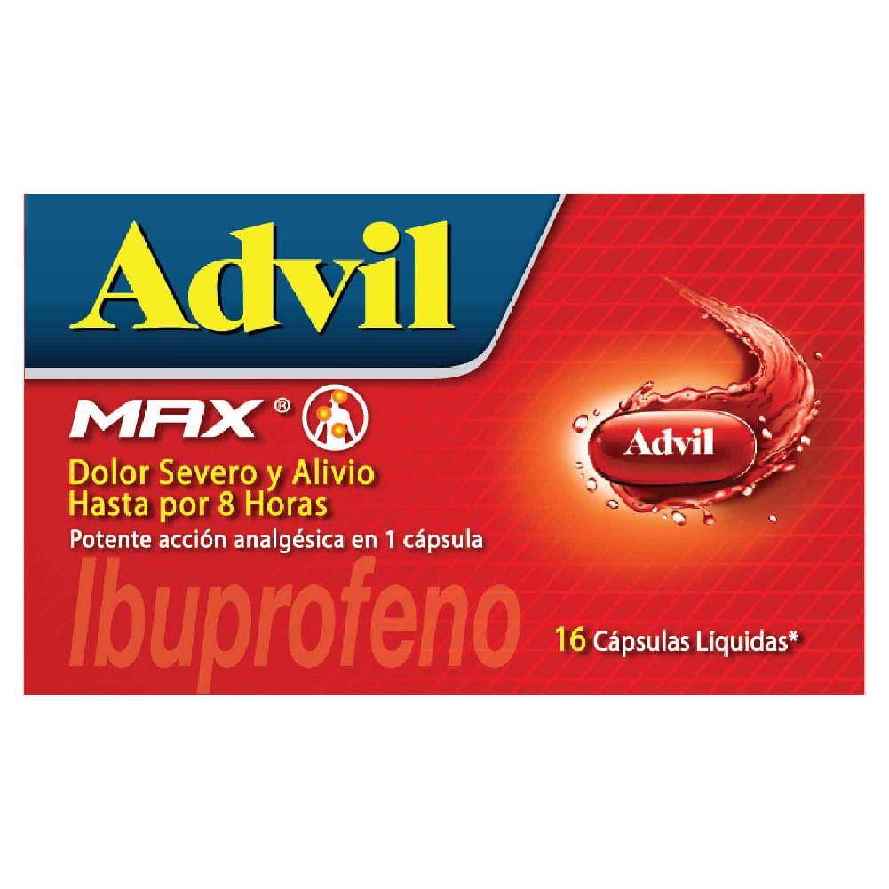 ADVIL MAX X 16 CAPS
